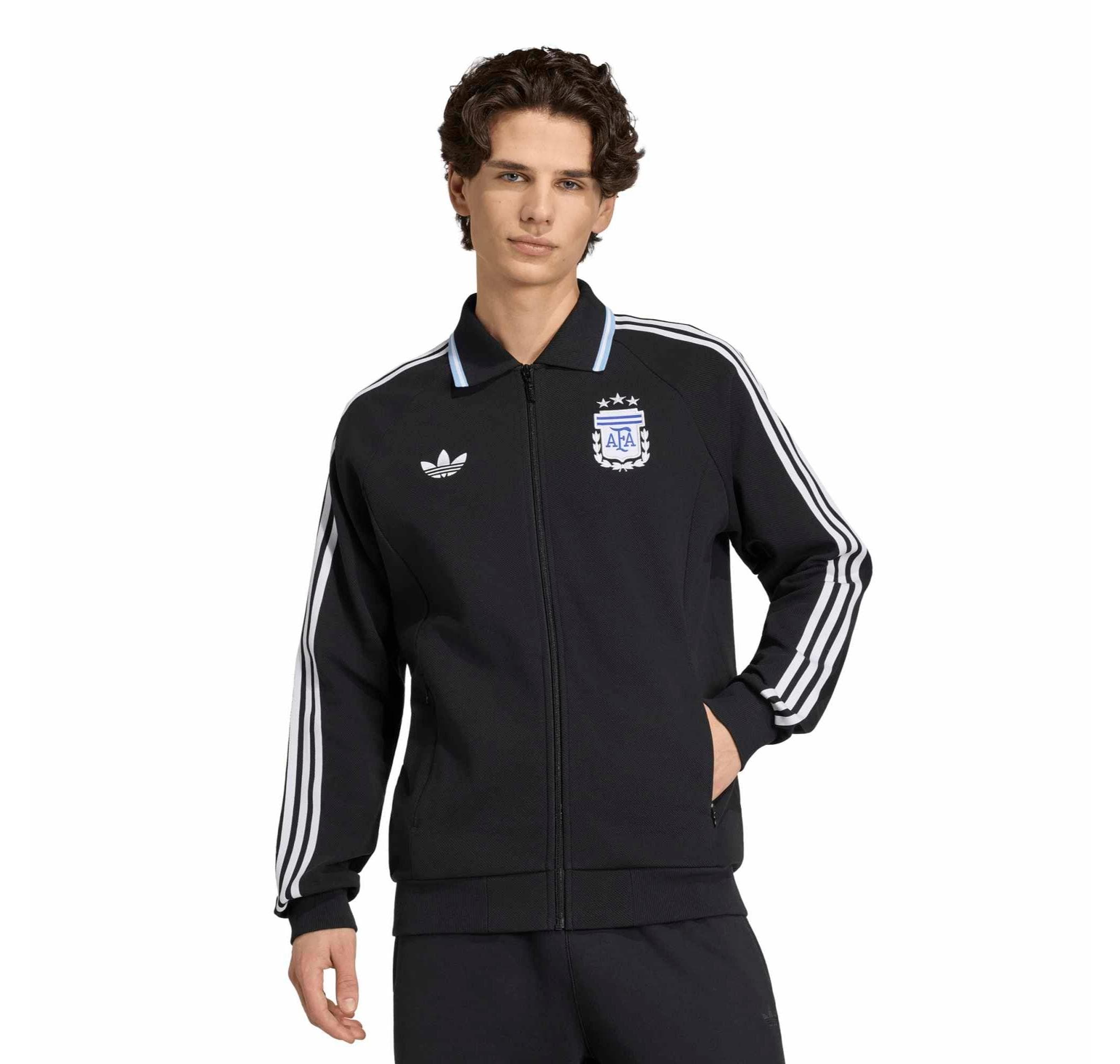 adidas adidas Afa Arjantin A Og Jk Erkek Ceket Siyah