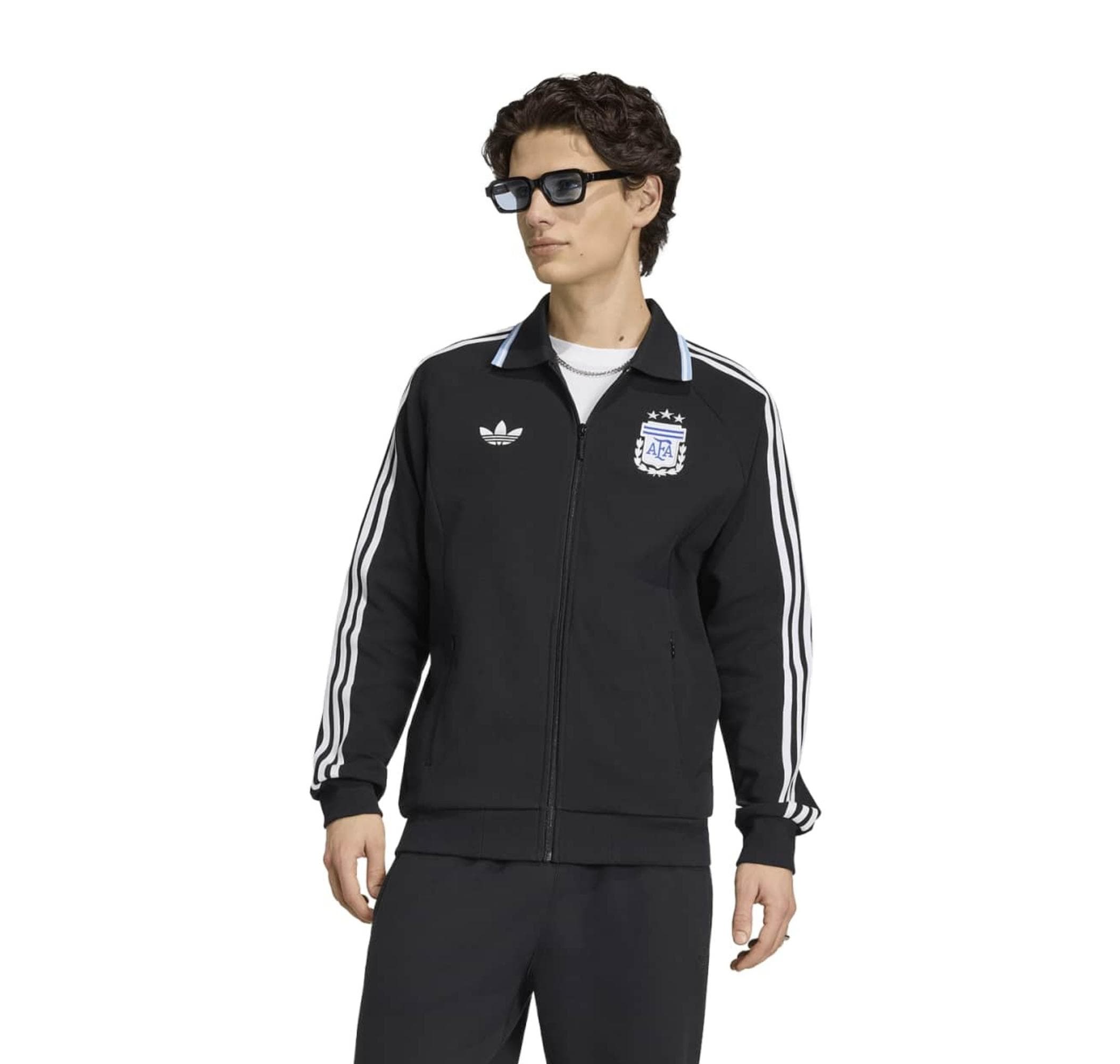 adidas adidas Afa Arjantin A Og Jk Erkek Ceket Siyah - 2