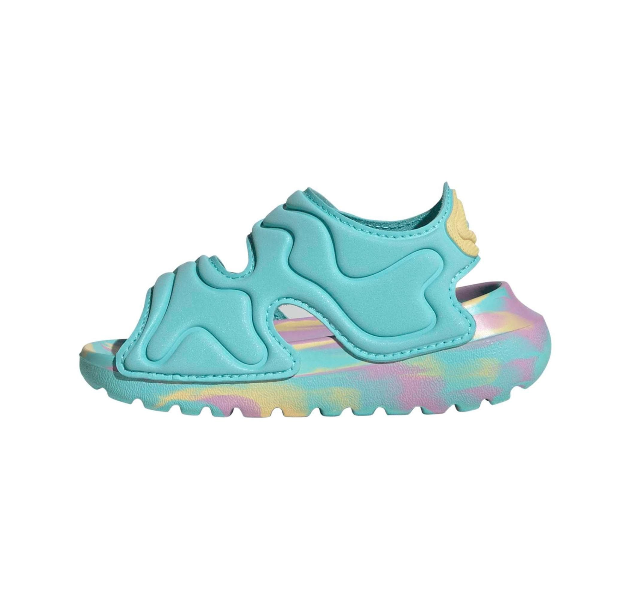 adidas adidas Altaswım 3 I Bebek Sandalet Turkuaz - 4