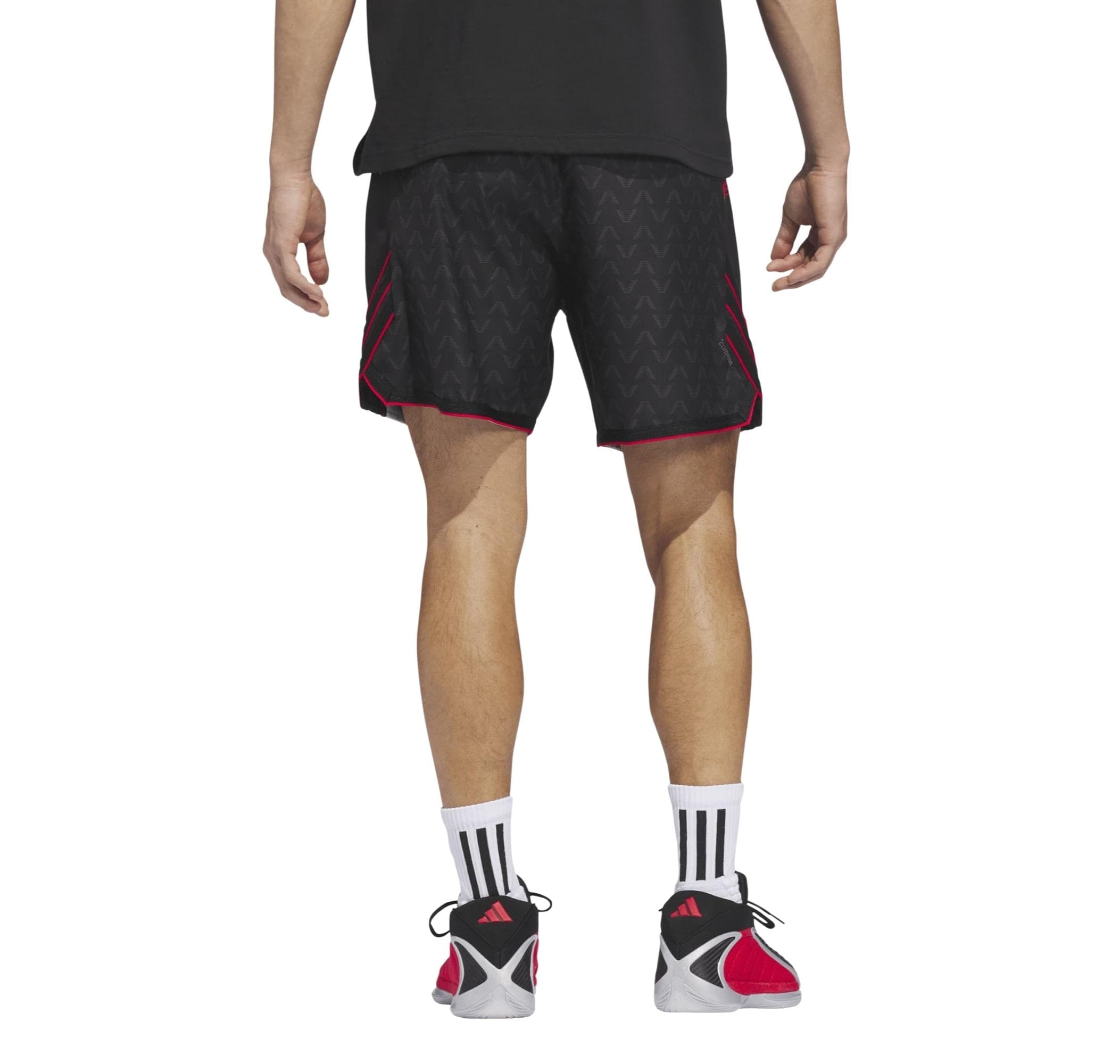 adidas adidas Anthony Edwardsl Crazy Lite Short Erkek Şort Ve Kapri Siyah - 3