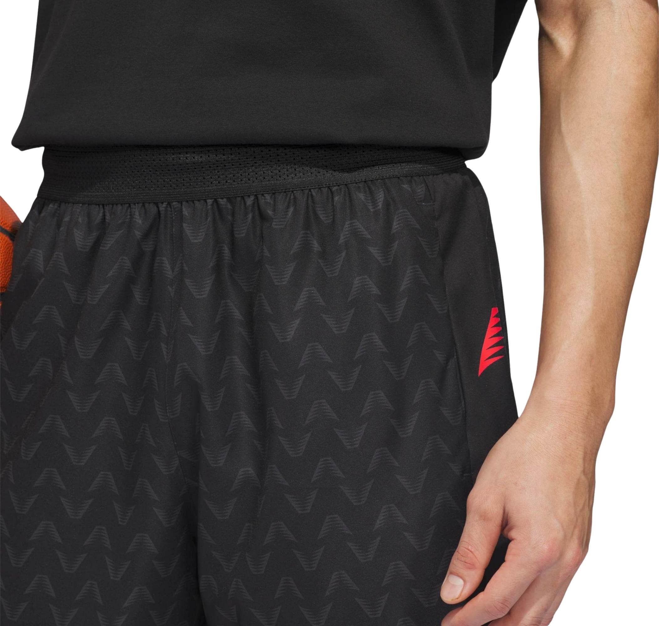 adidas adidas Anthony Edwardsl Crazy Lite Short Erkek Şort Ve Kapri Siyah - 4
