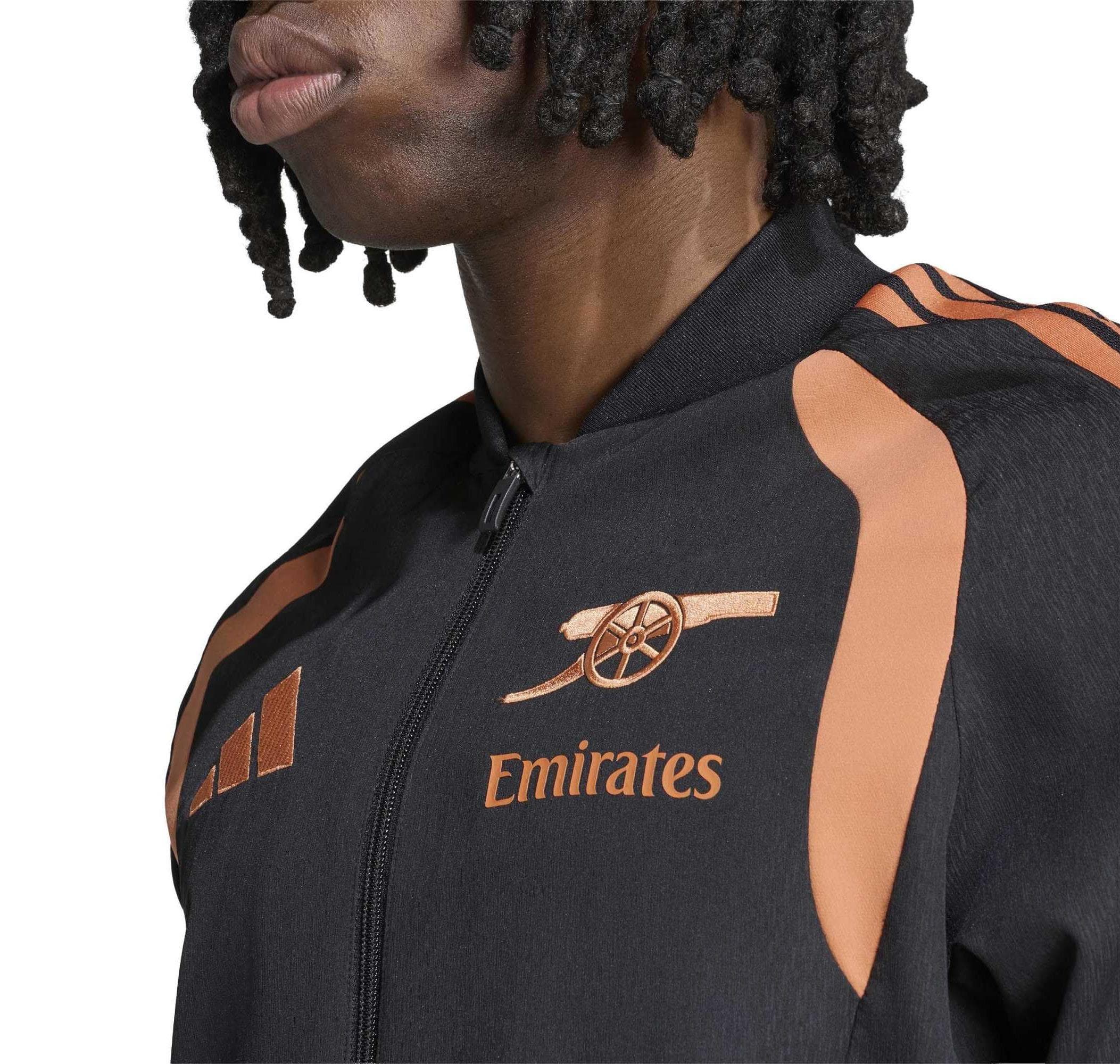 adidas adidas Arsenal Fc Pre Jkt Erkek Ceket Siyah - 4