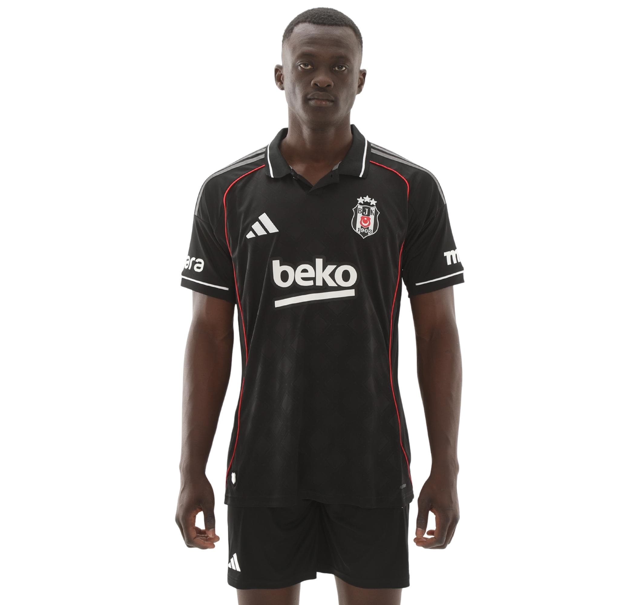 Beşiktaş adidas Bjk Beşiktaş Jk 25-26 Üçüncü Erkek Forması Siyah