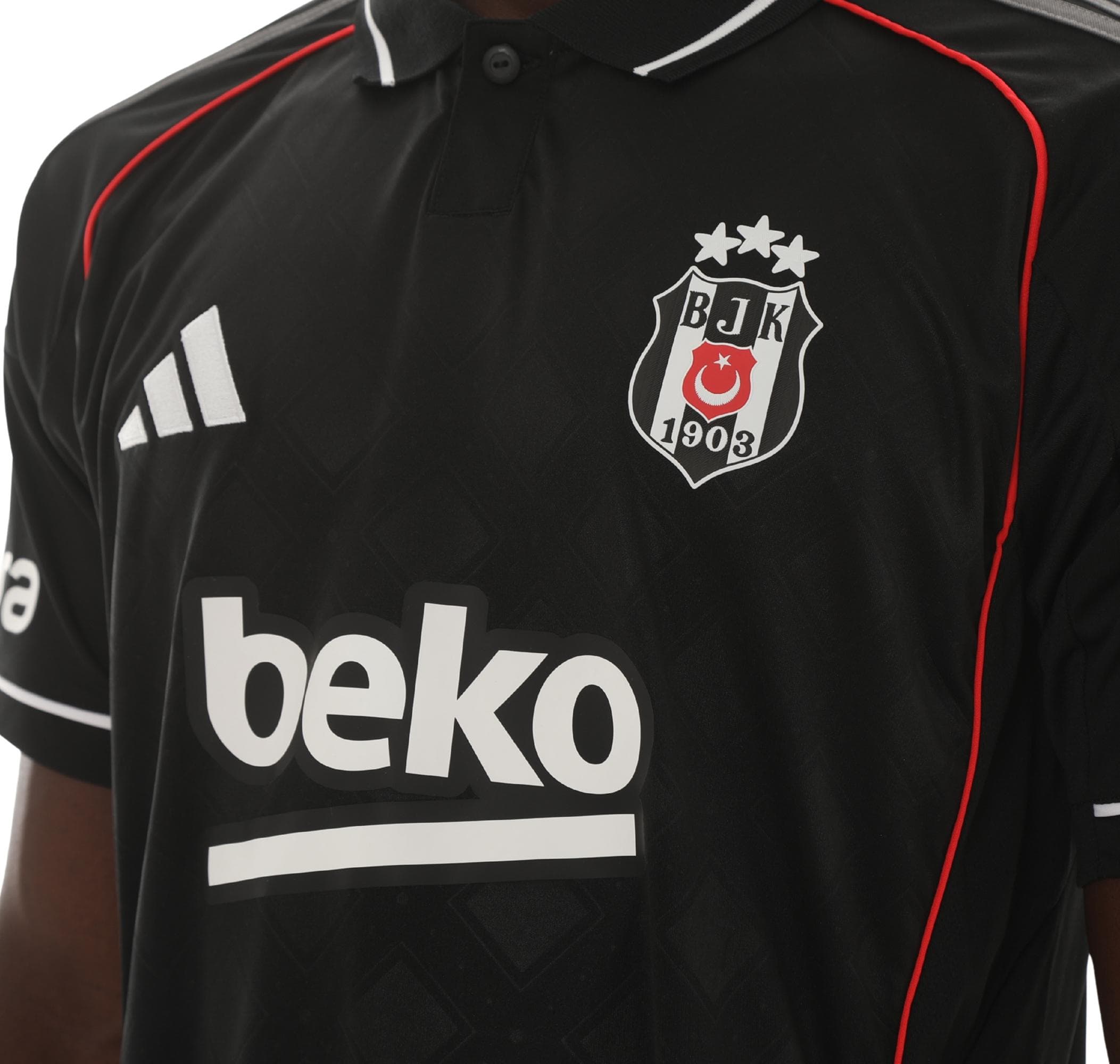 Beşiktaş adidas Bjk Beşiktaş Jk 25-26 Üçüncü Erkek Forması Siyah - 5