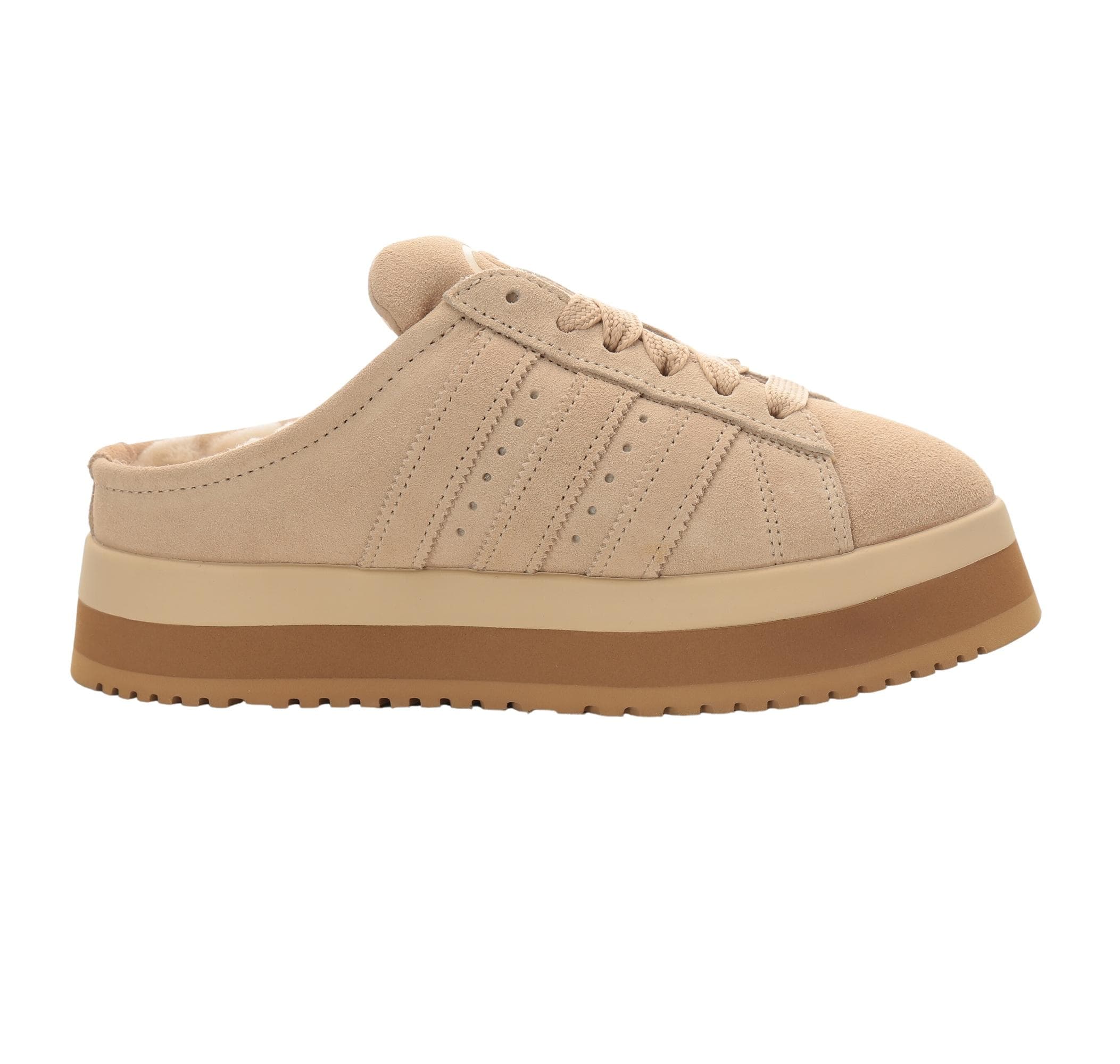 adidas adidas Campus 00S Wtr Lo W Kadın Terlik Krem - 4