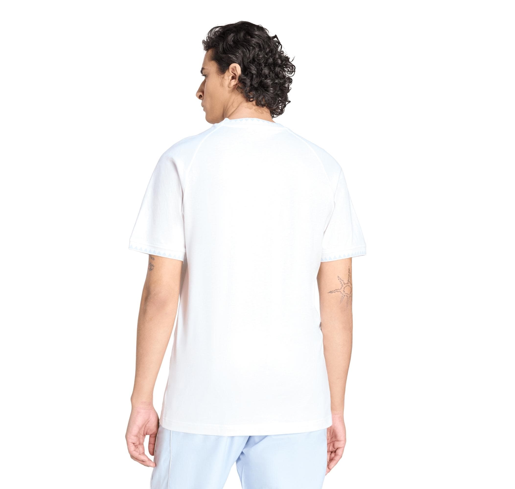 adidas adidas Chest Str Ss T Erkek T-Shirt Beyaz - 3