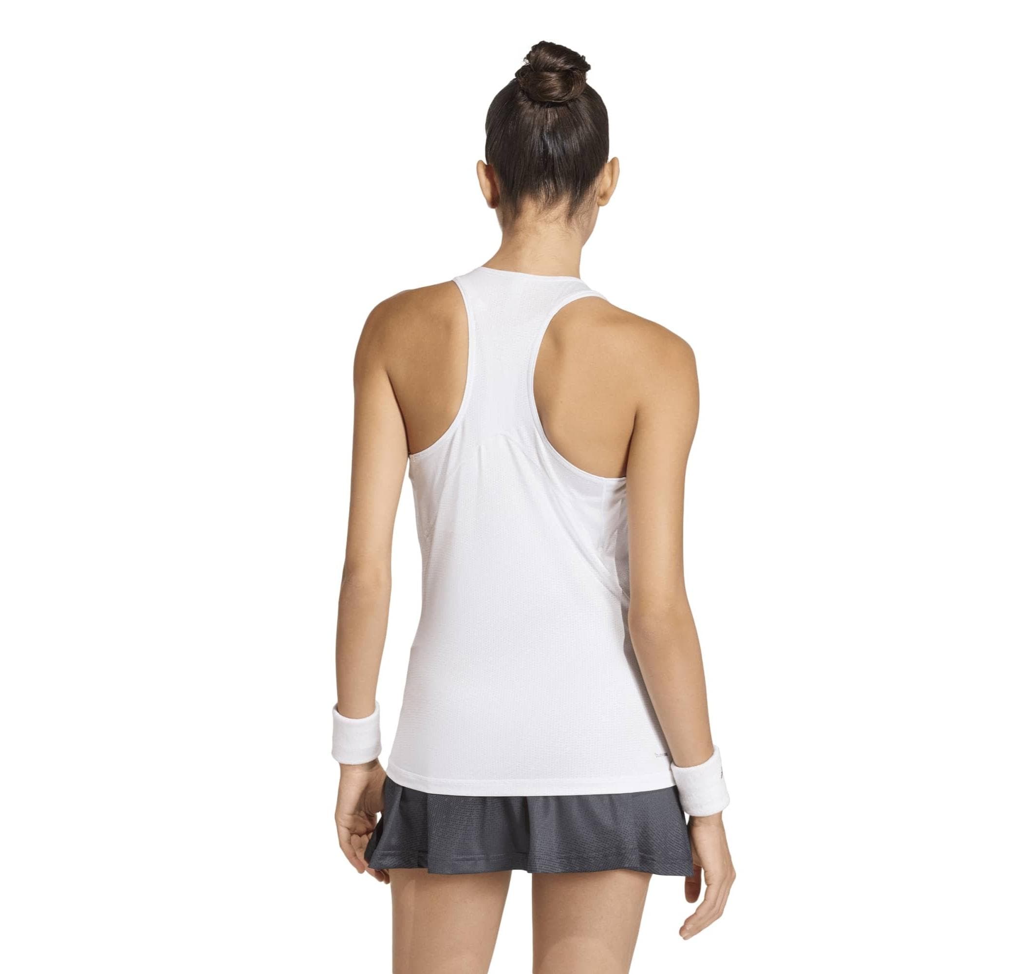adidas adidas Club Graph Tank Kadın T-Shirt Beyaz - 2