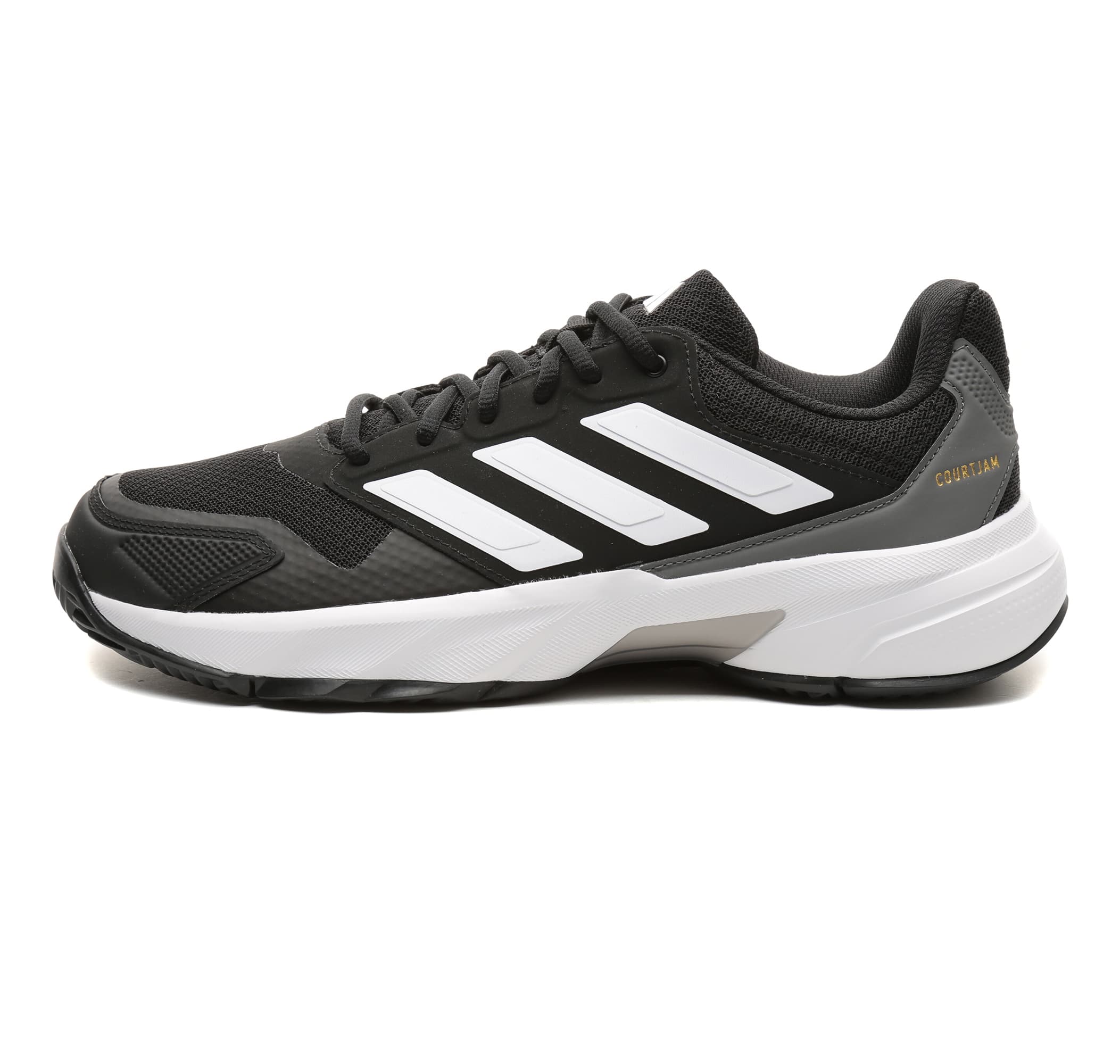 adidas adidas Courtjam Control 3 C Erkek Spor Ayakkabı Siyah
