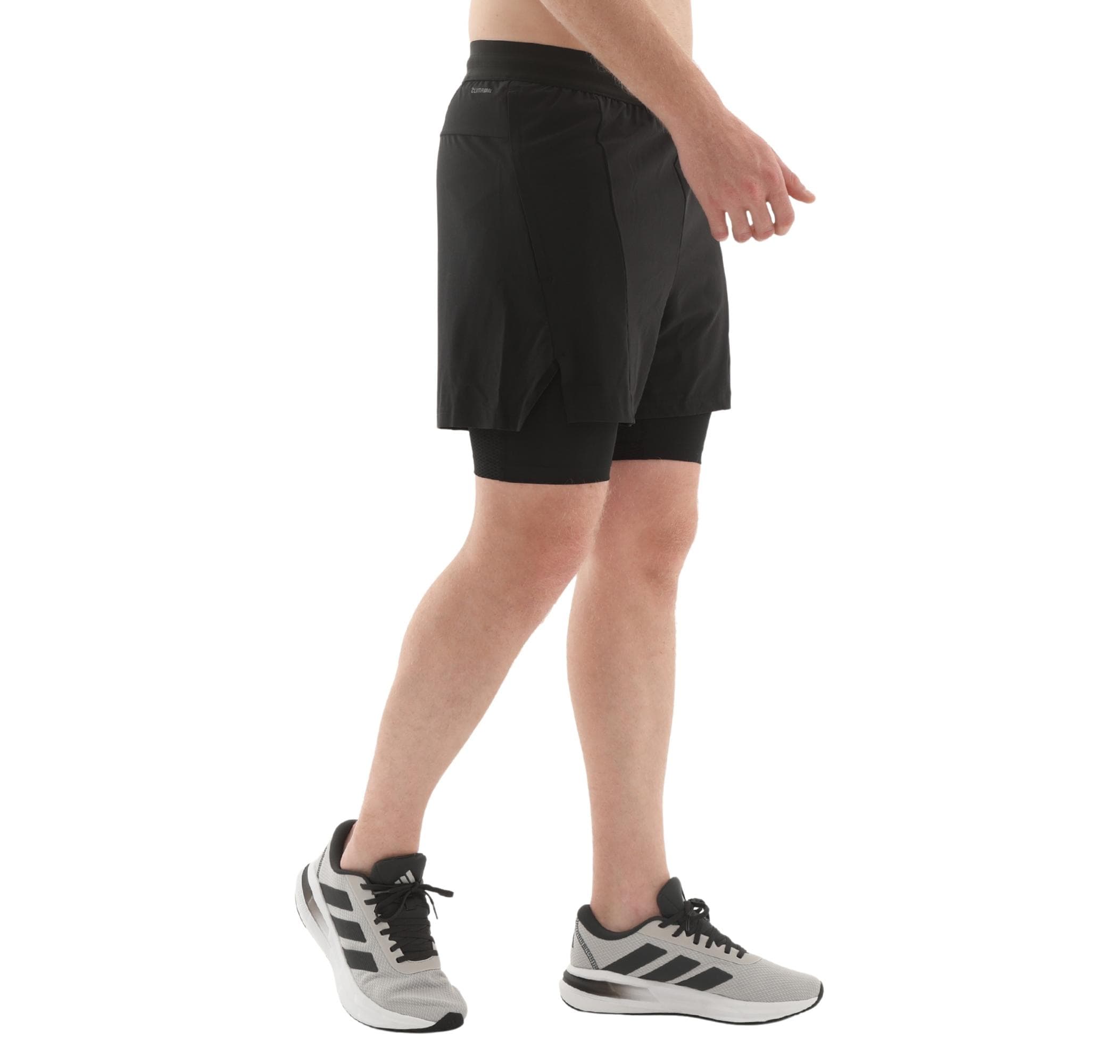 adidas adidas D4T 2In1 Shorts Erkek Şort Ve Kapri Siyah - 3