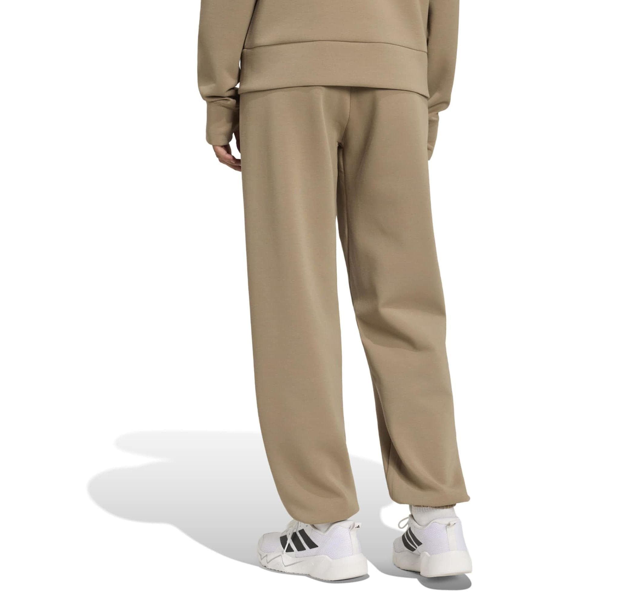 adidas adidas D4T Knıt Pant Kadın Eşofman Altı Bej - 2