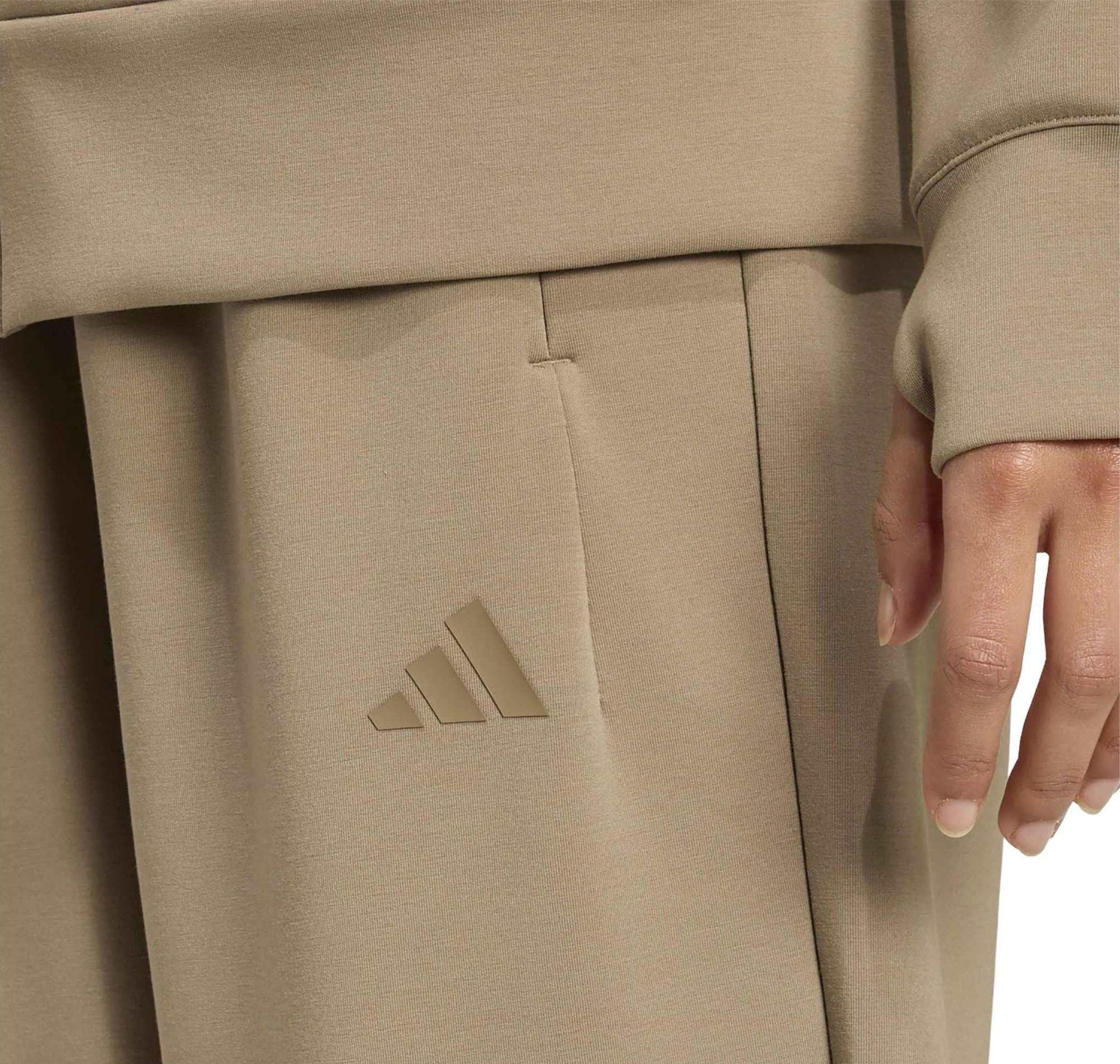 adidas adidas D4T Knıt Pant Kadın Eşofman Altı Bej - 3
