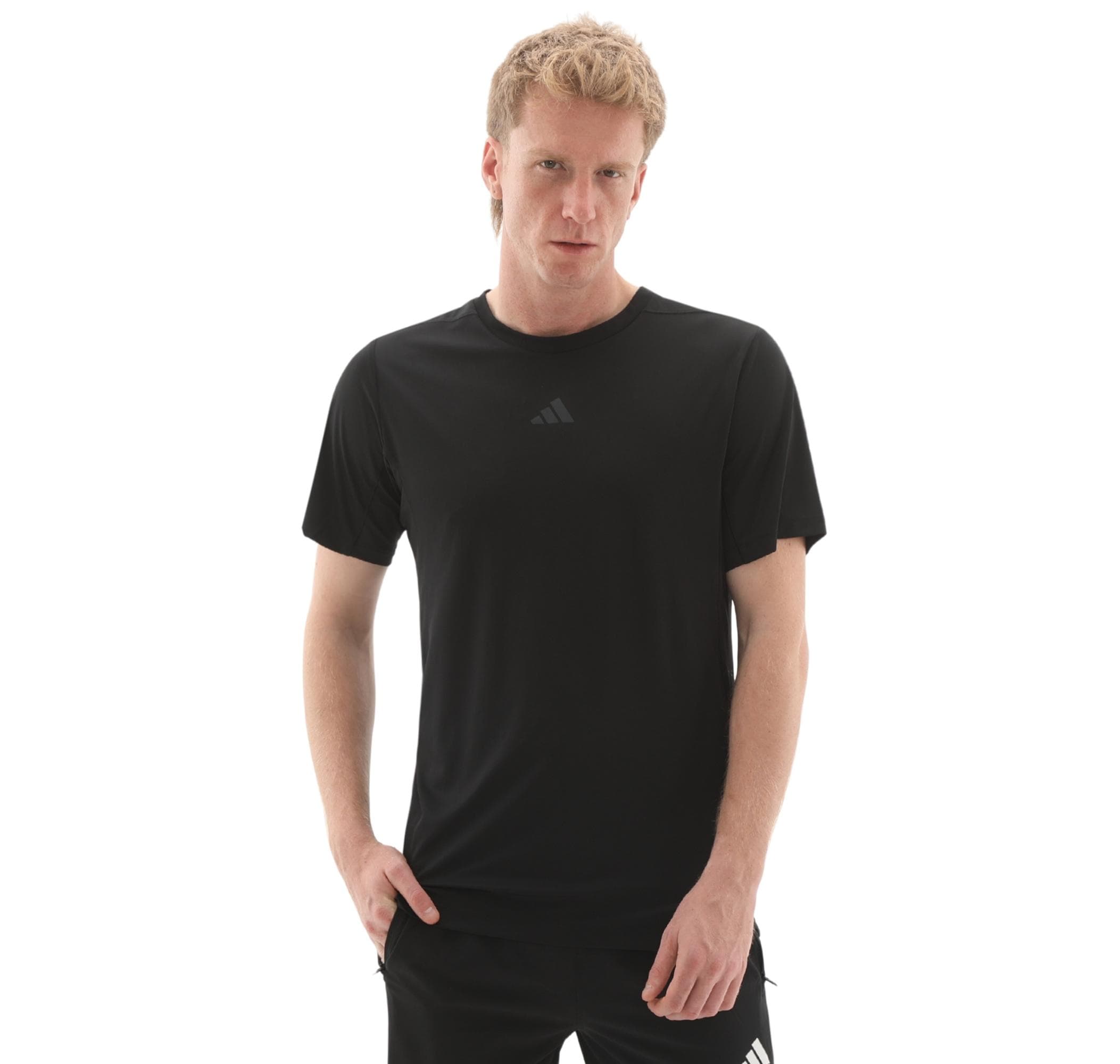 adidas adidas D4T Primelift T Erkek T-Shirt Siyah