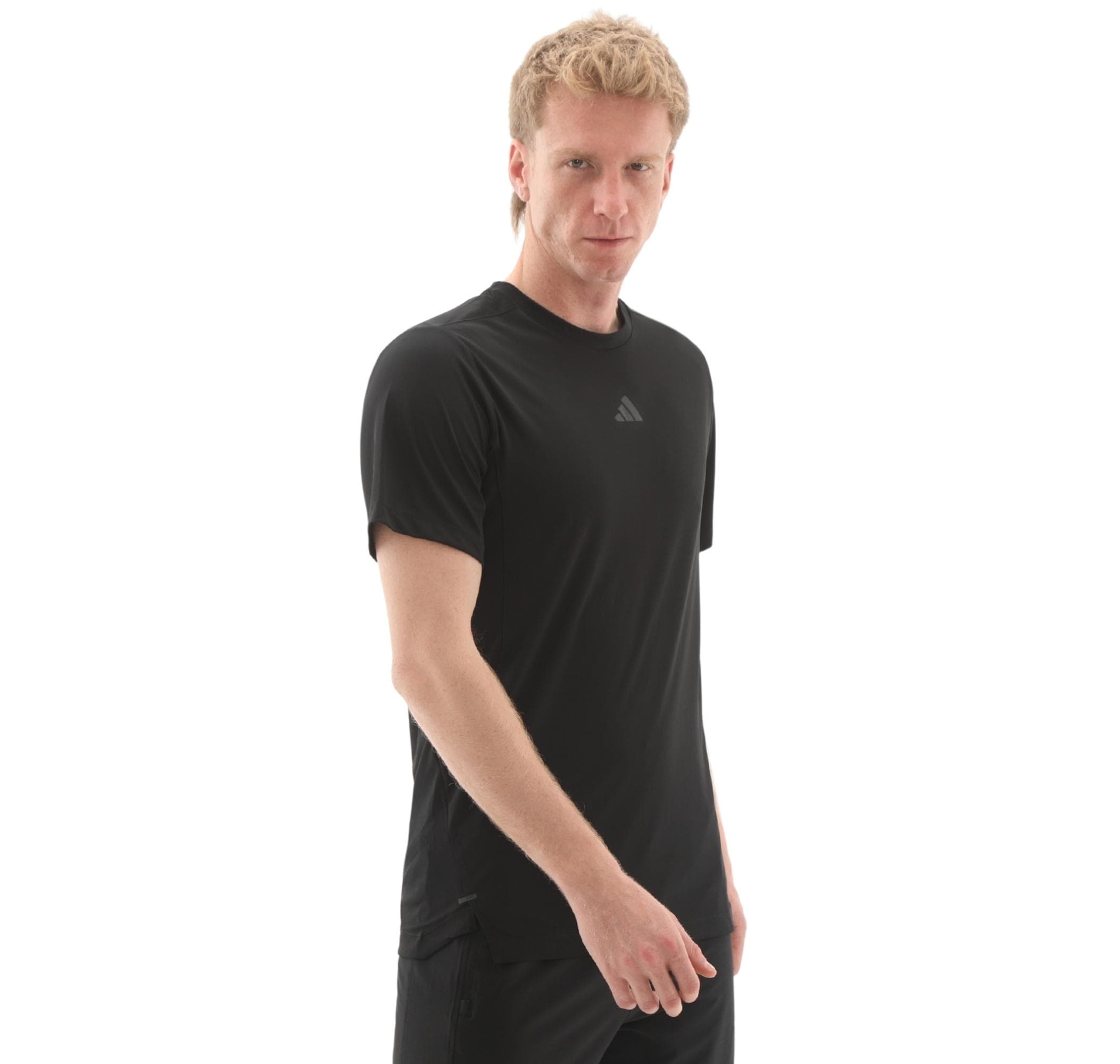 adidas adidas D4T Primelift T Erkek T-Shirt Siyah - 3