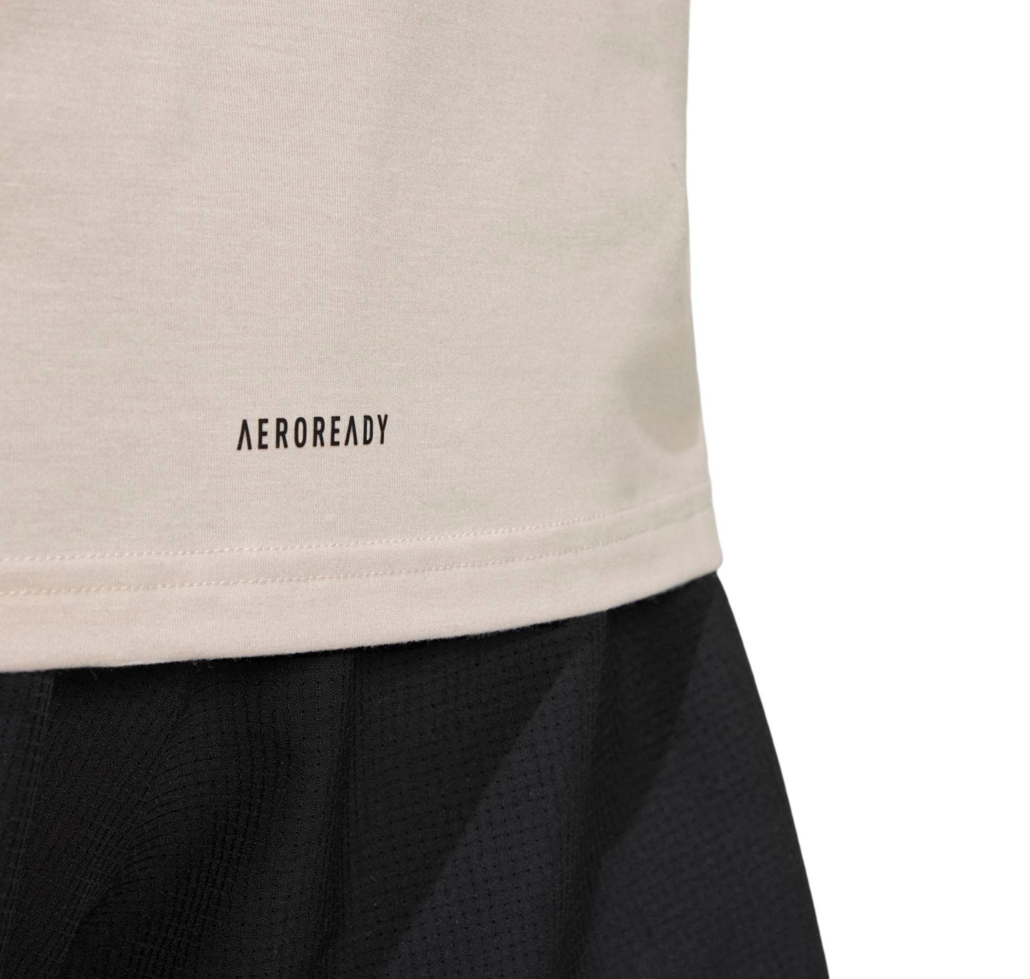 adidas adidas D4T Tee Erkek T-Shirt Bej - 4