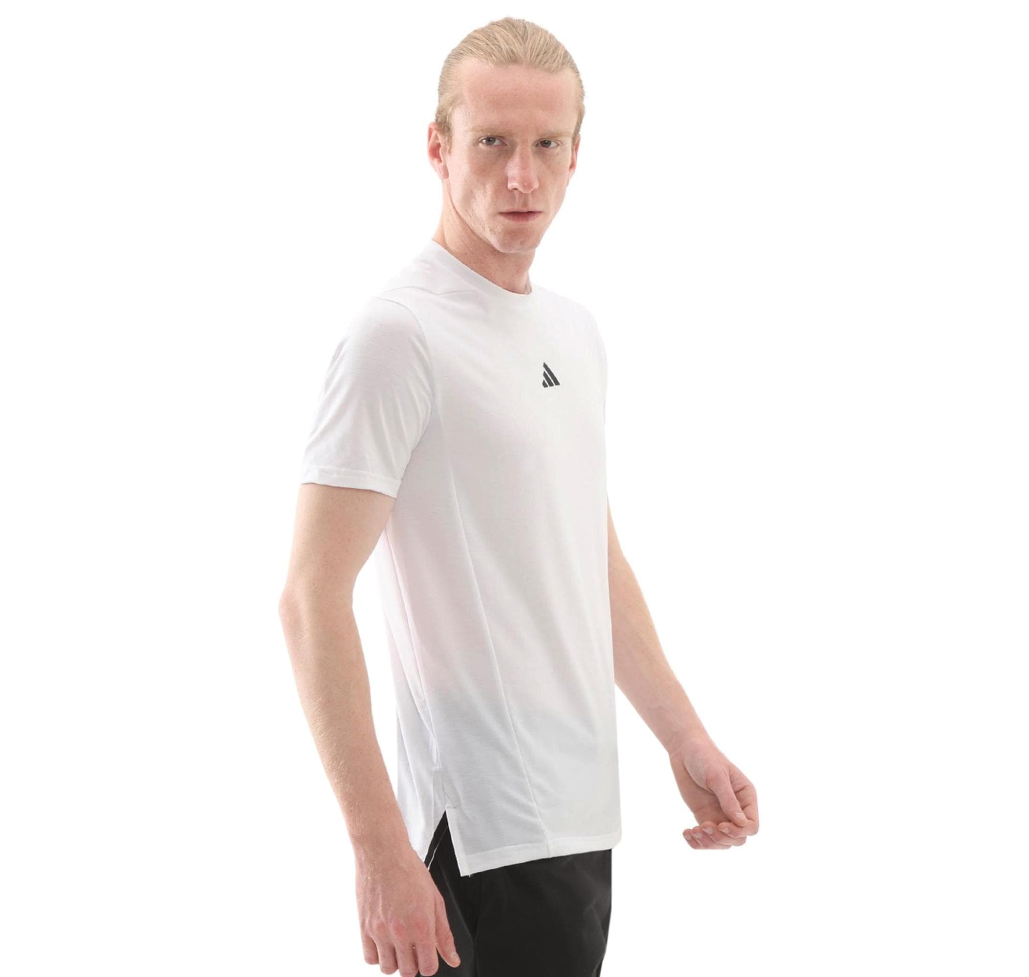 adidas adidas D4T Tee Erkek T-Shirt Beyaz - 2