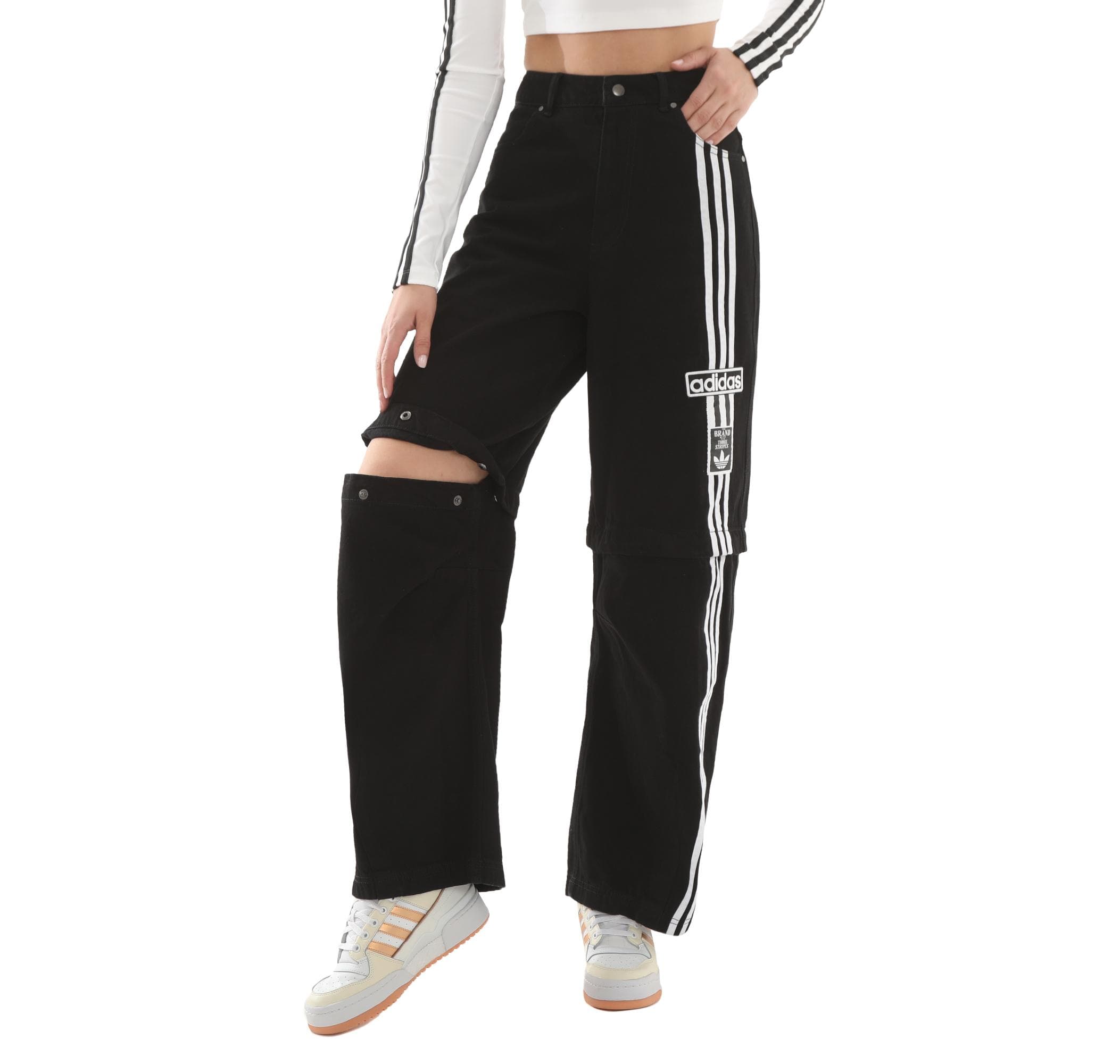 adidas adidas Denım Pant Kadın Pantolon Siyah - 5