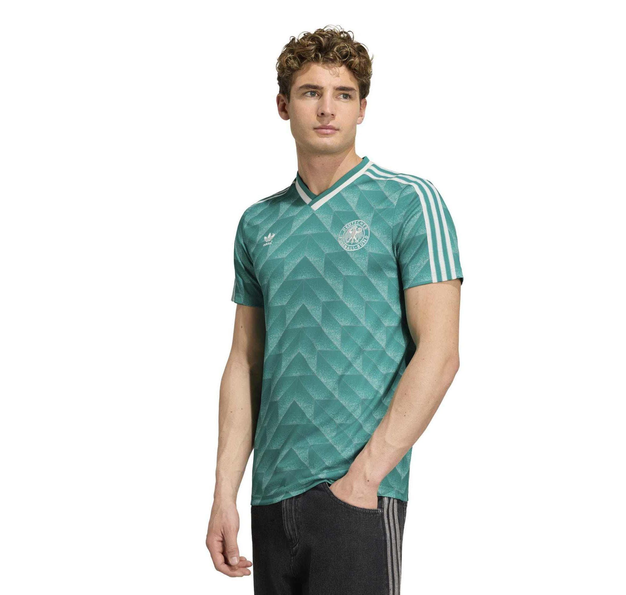adidas adidas Dfb Almanya Deplasman 1990 Erkek Forması Yeşil