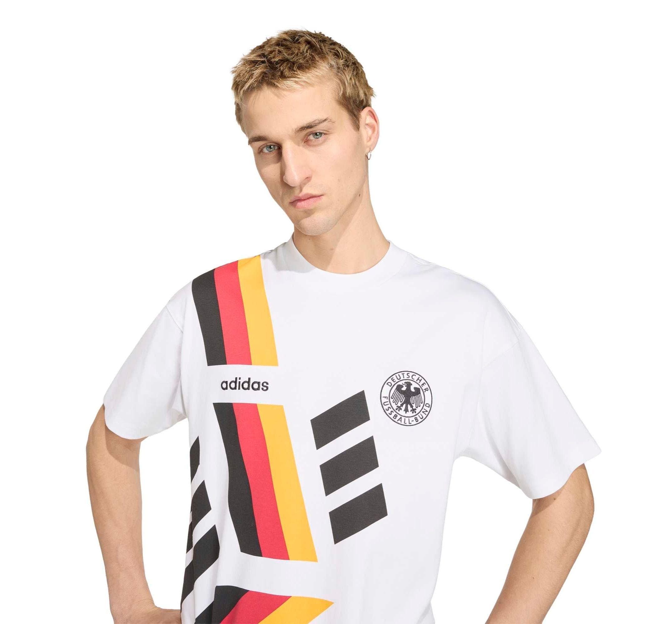 adidas adidas Dfb Almanya Tee 94 Erkek T-Shirt Beyaz - 4