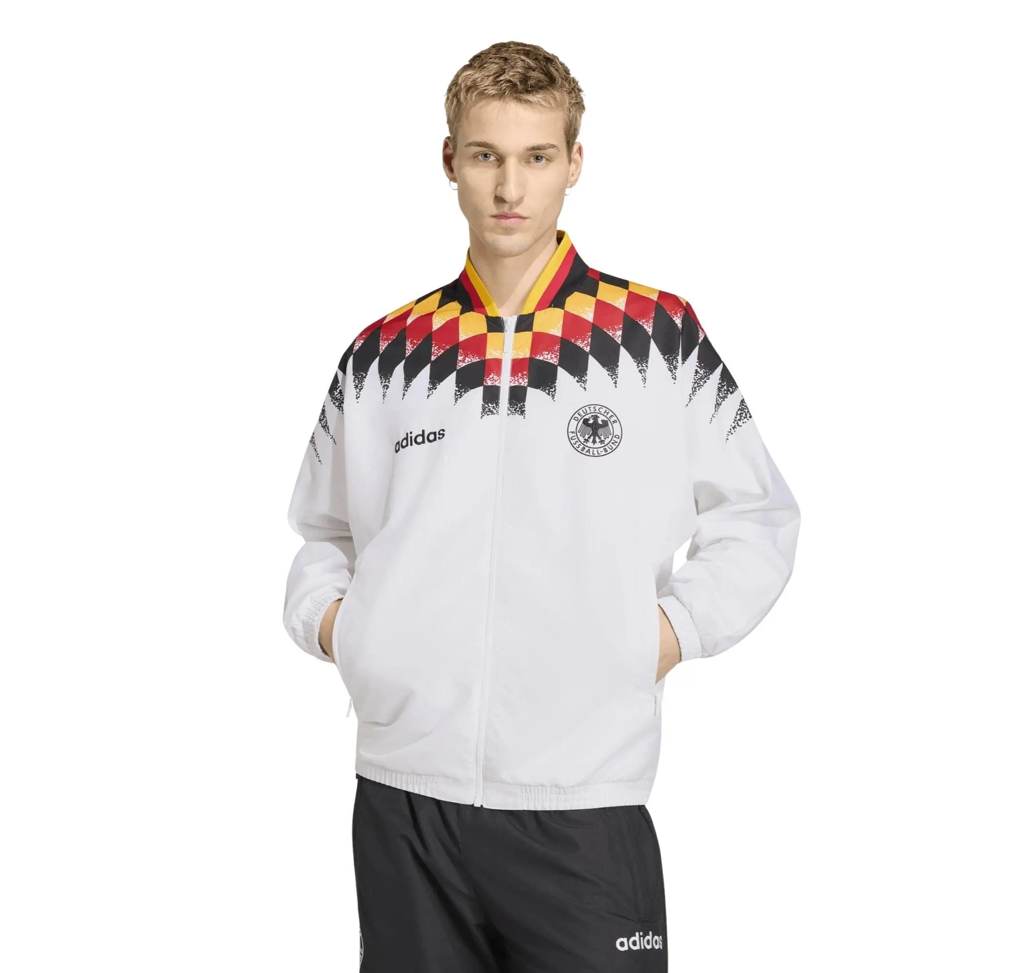 adidas adidas Dfb Almanya Tt 94 Erkek Ceket Beyaz