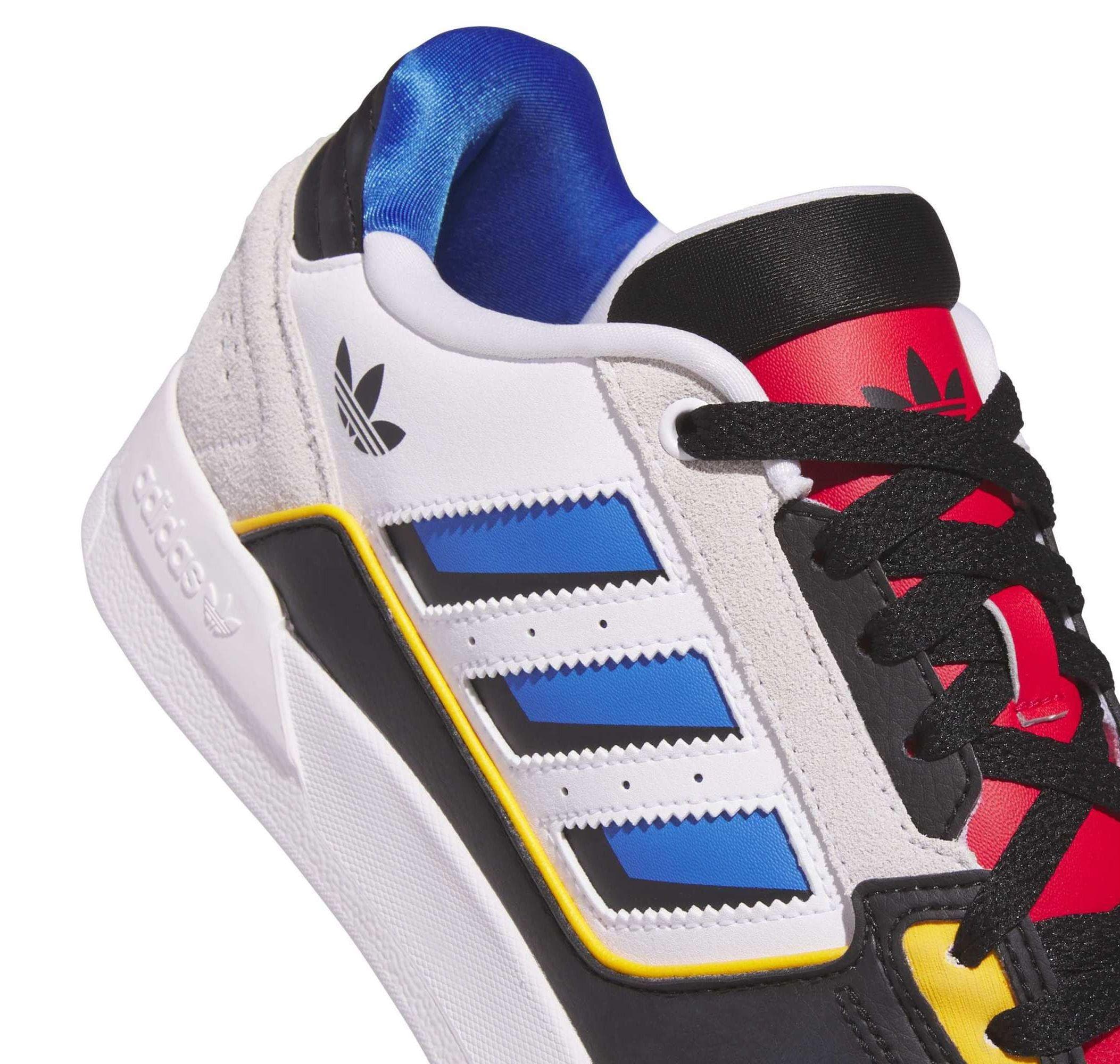 adidas adidas Drop Step Low 2.0 Erkek Spor Ayakkabı Beyaz - 5