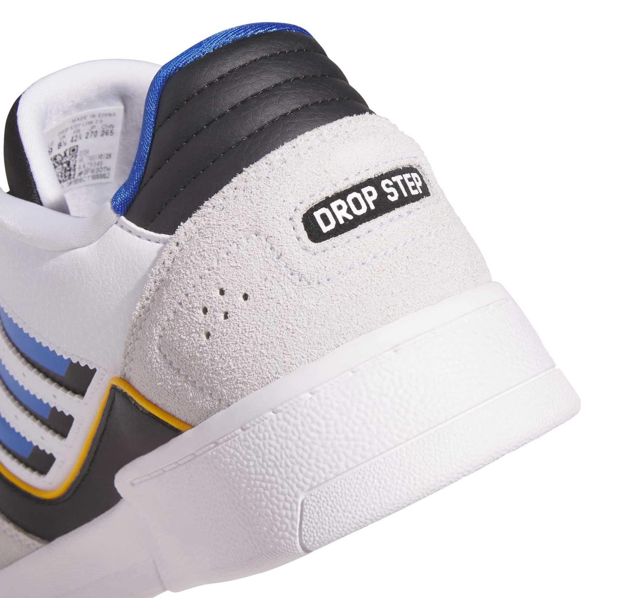 adidas adidas Drop Step Low 2.0 Erkek Spor Ayakkabı Beyaz - 6