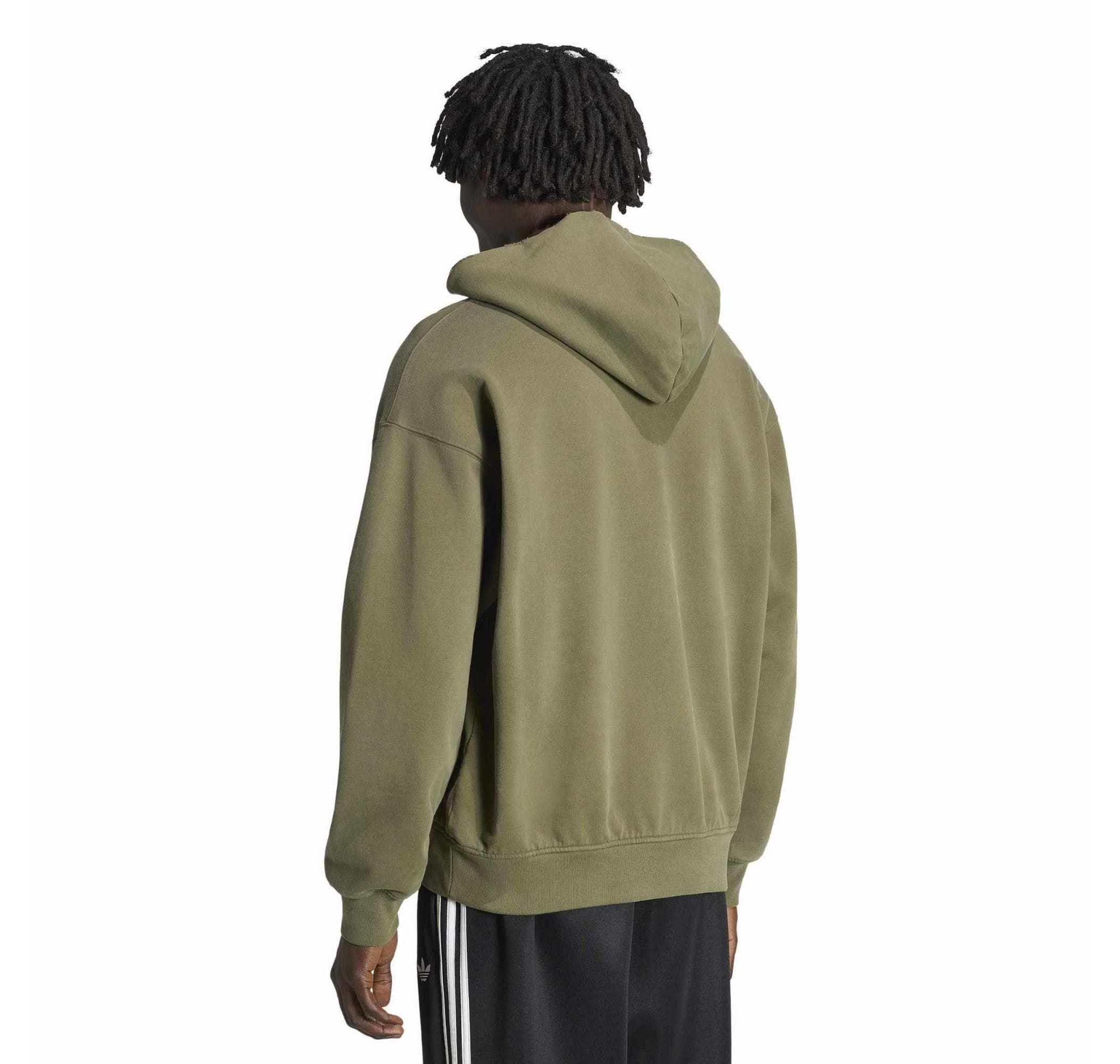 adidas adidas Elevated Gfx Hd Erkek Sweatshirt Haki - 2