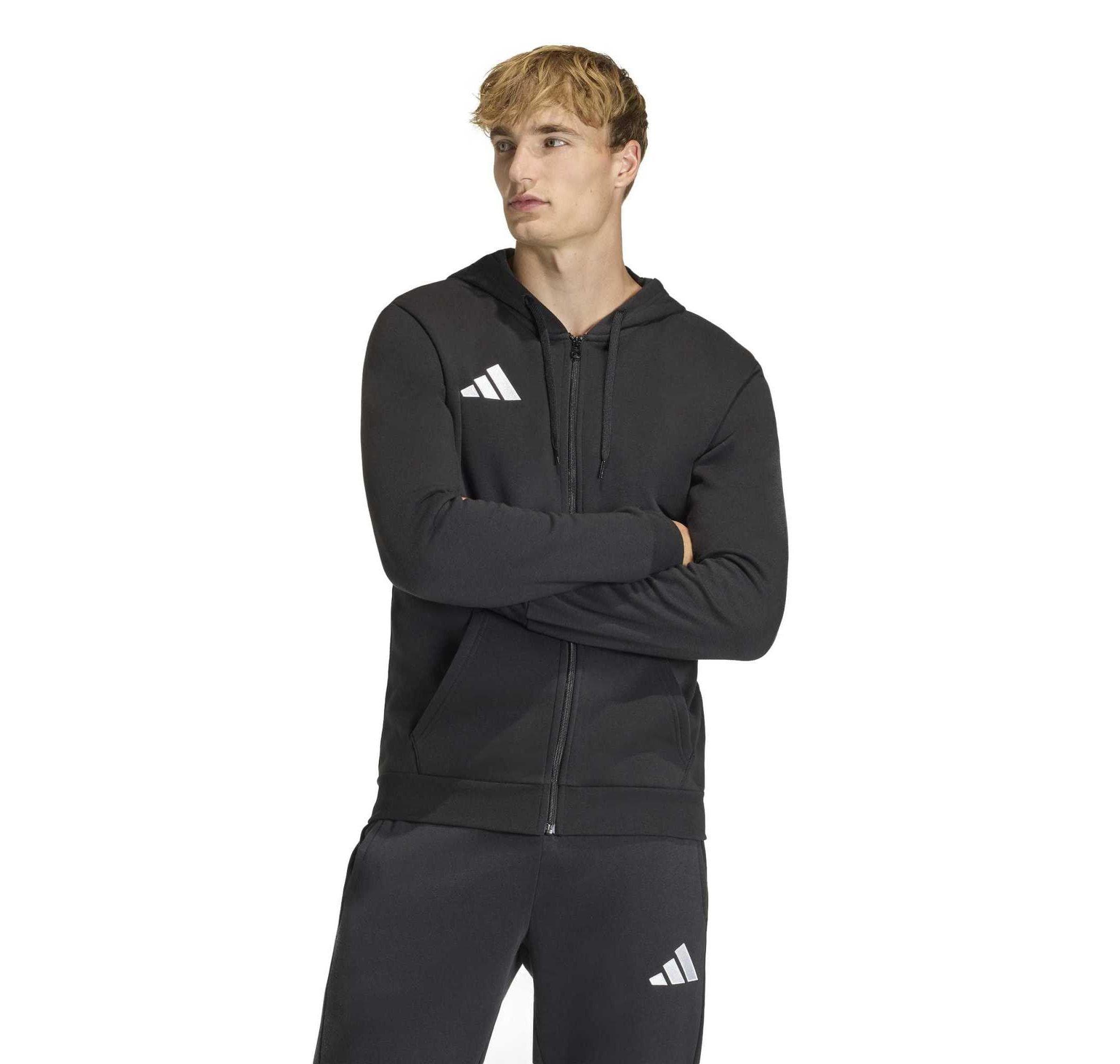 adidas adidas Ent26 Fz Hood Erkek Sweatshirt Siyah