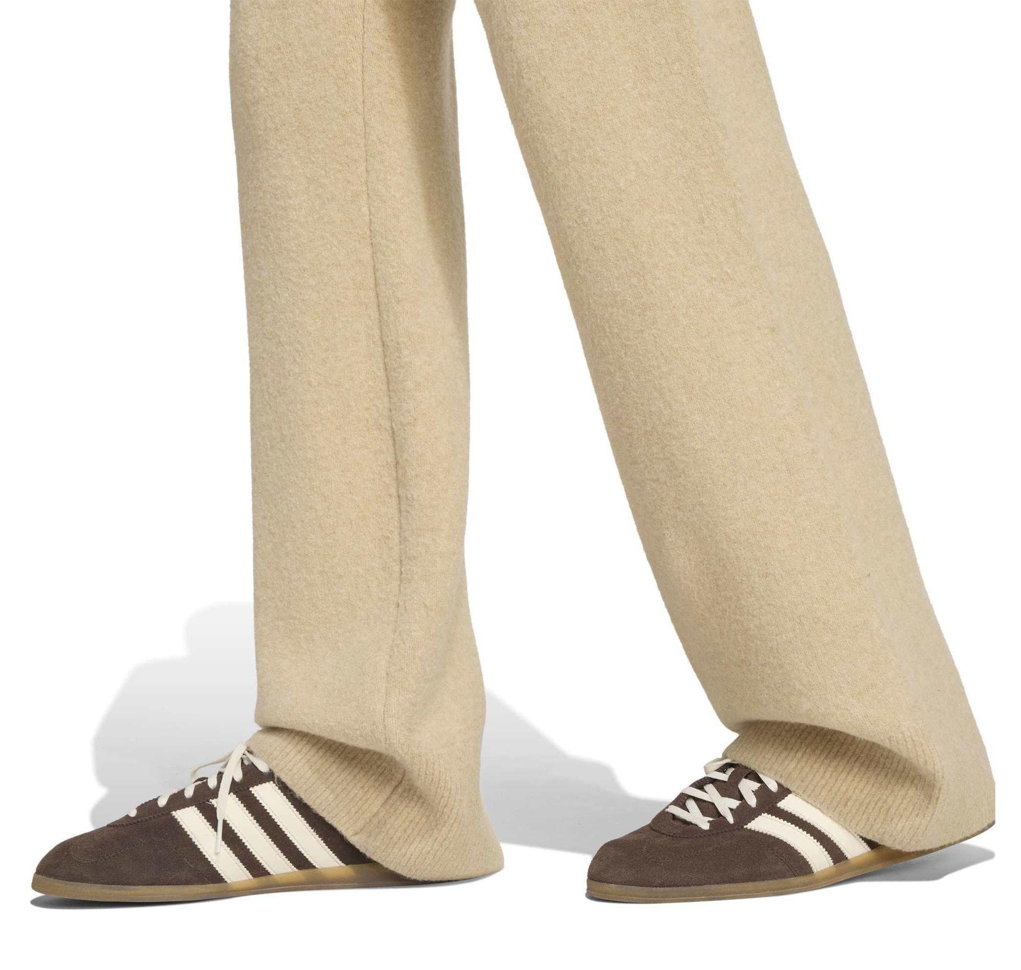 adidas adidas Ess Knıt Pant Kadın Eşofman Altı Bej - 4