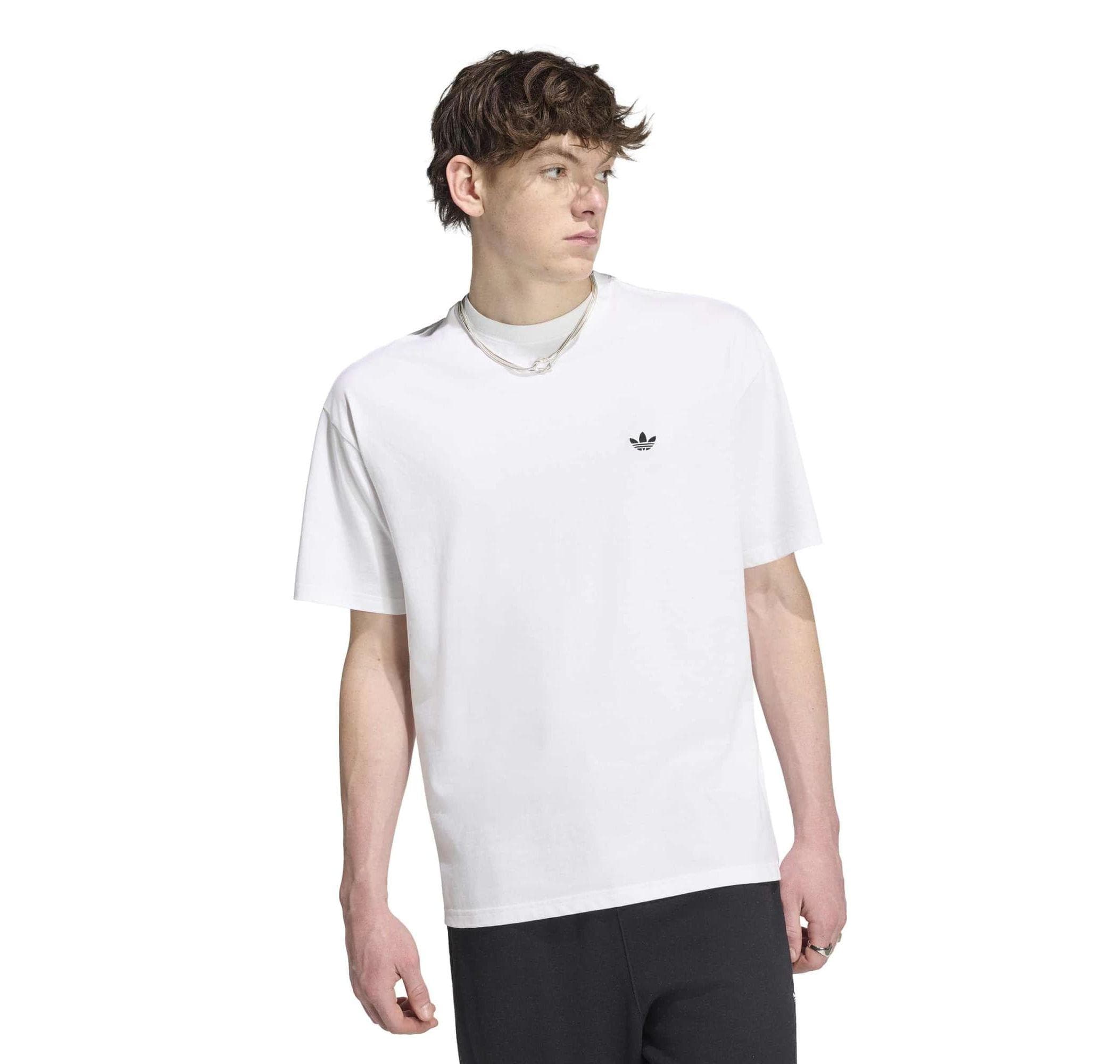 adidas adidas Ess Loose Tee Erkek T-Shirt Beyaz