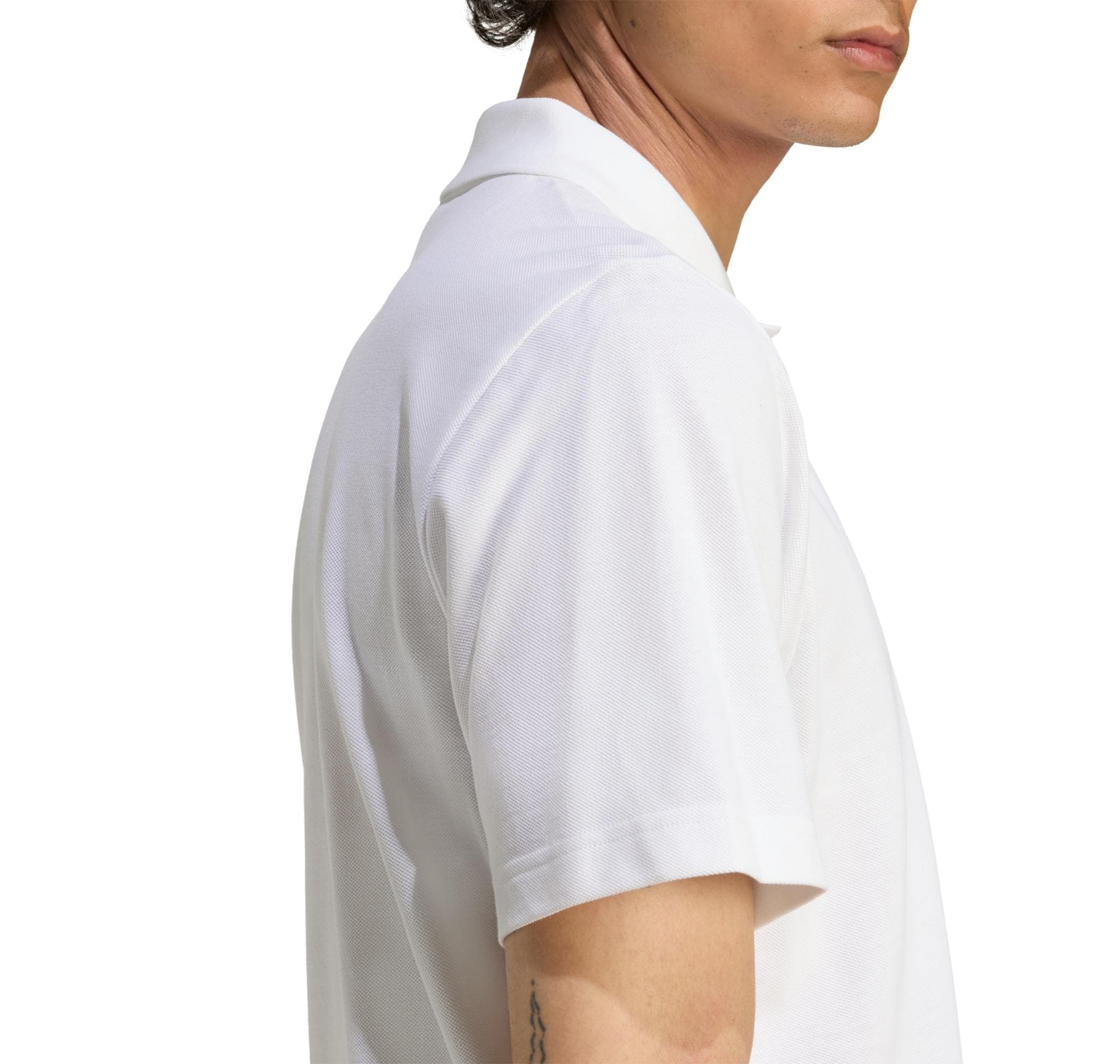 adidas adidas Ess Polo Tee Erkek T-Shirt Beyaz - 5