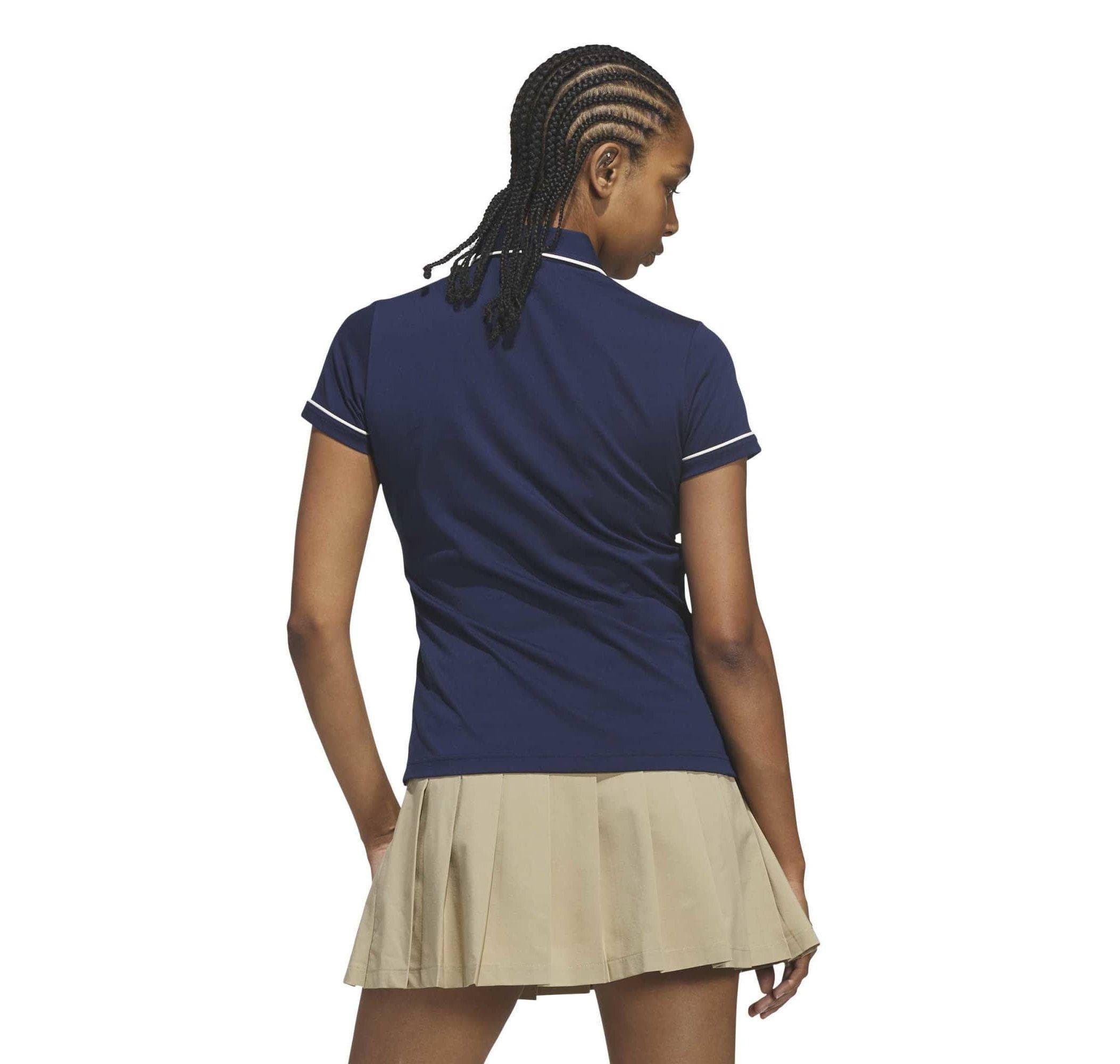 adidas adidas F Solid Polo W Kadın T-Shirt Lacivert - 2