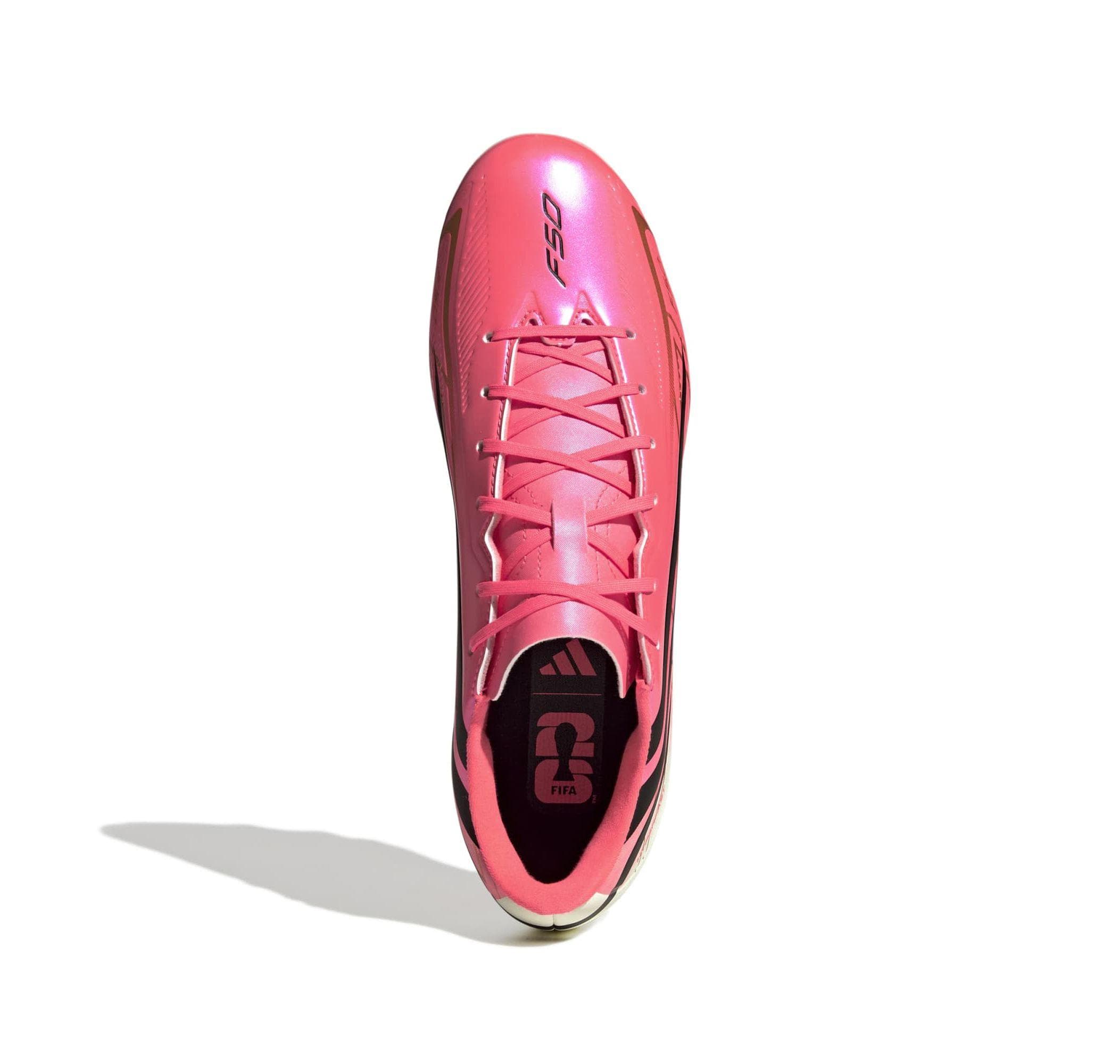 adidas adidas F50 Hyperfast Club Fg-Mg Erkek Spor Ayakkabı Pembe - 3