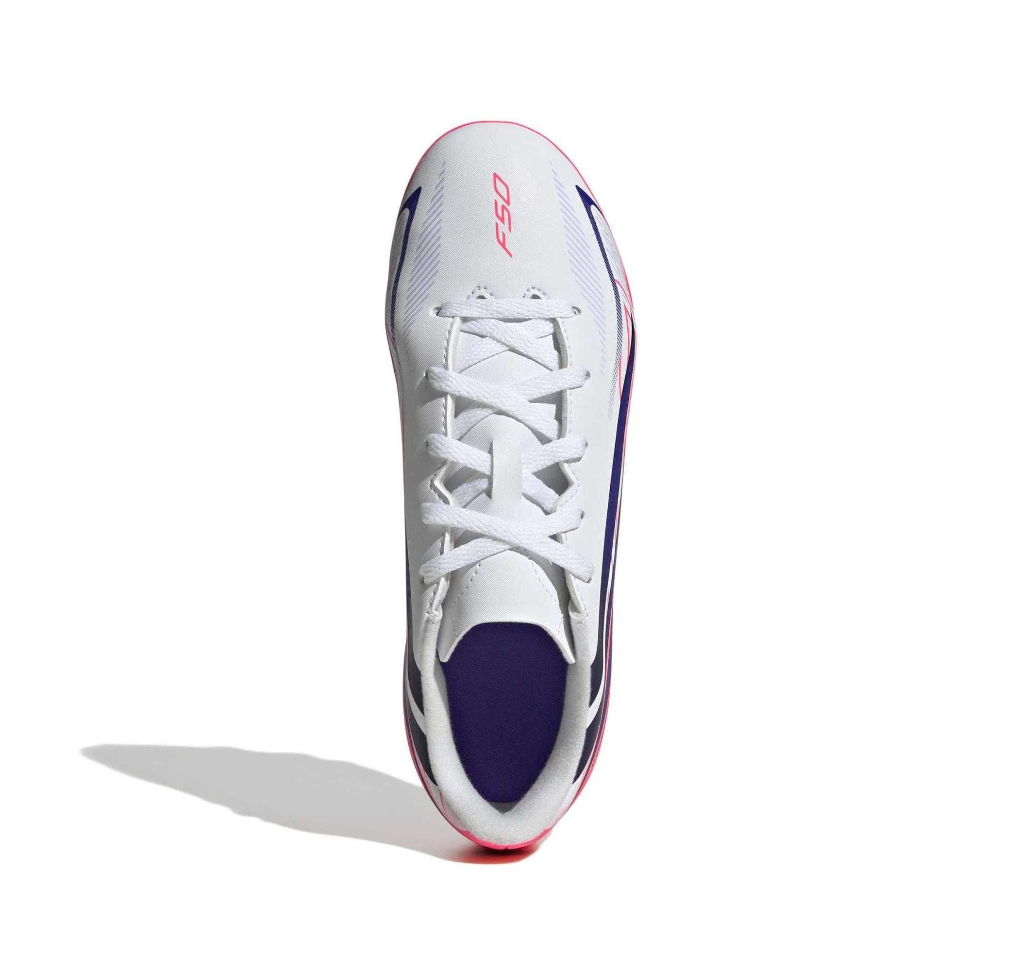 adidas adidas F50 Hyperfast Club Fg-Mg J Çocuk Spor Ayakkabı Beyaz - 3
