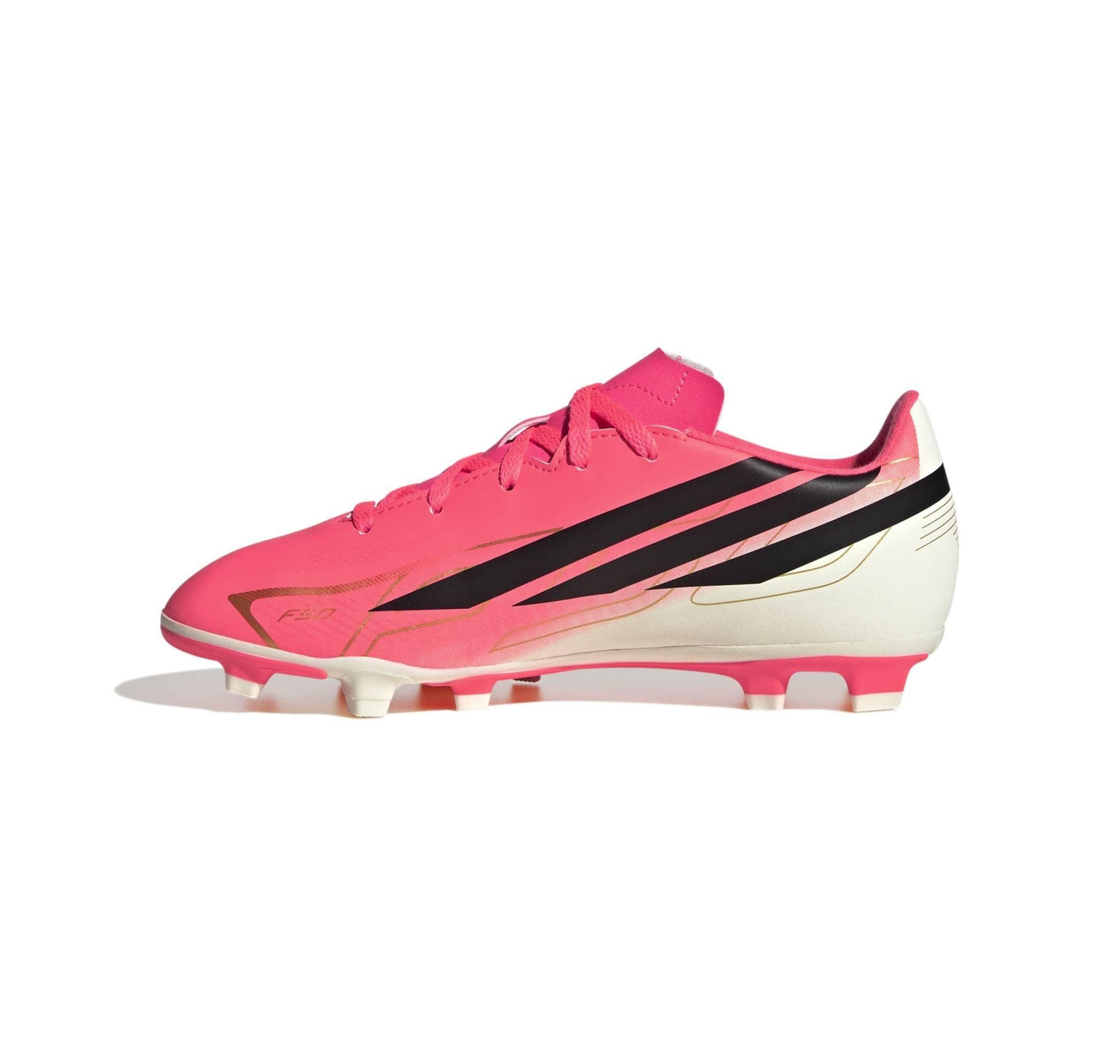 adidas adidas F50 Hyperfast Club Fg-Mg J Çocuk Spor Ayakkabı Pembe - 5