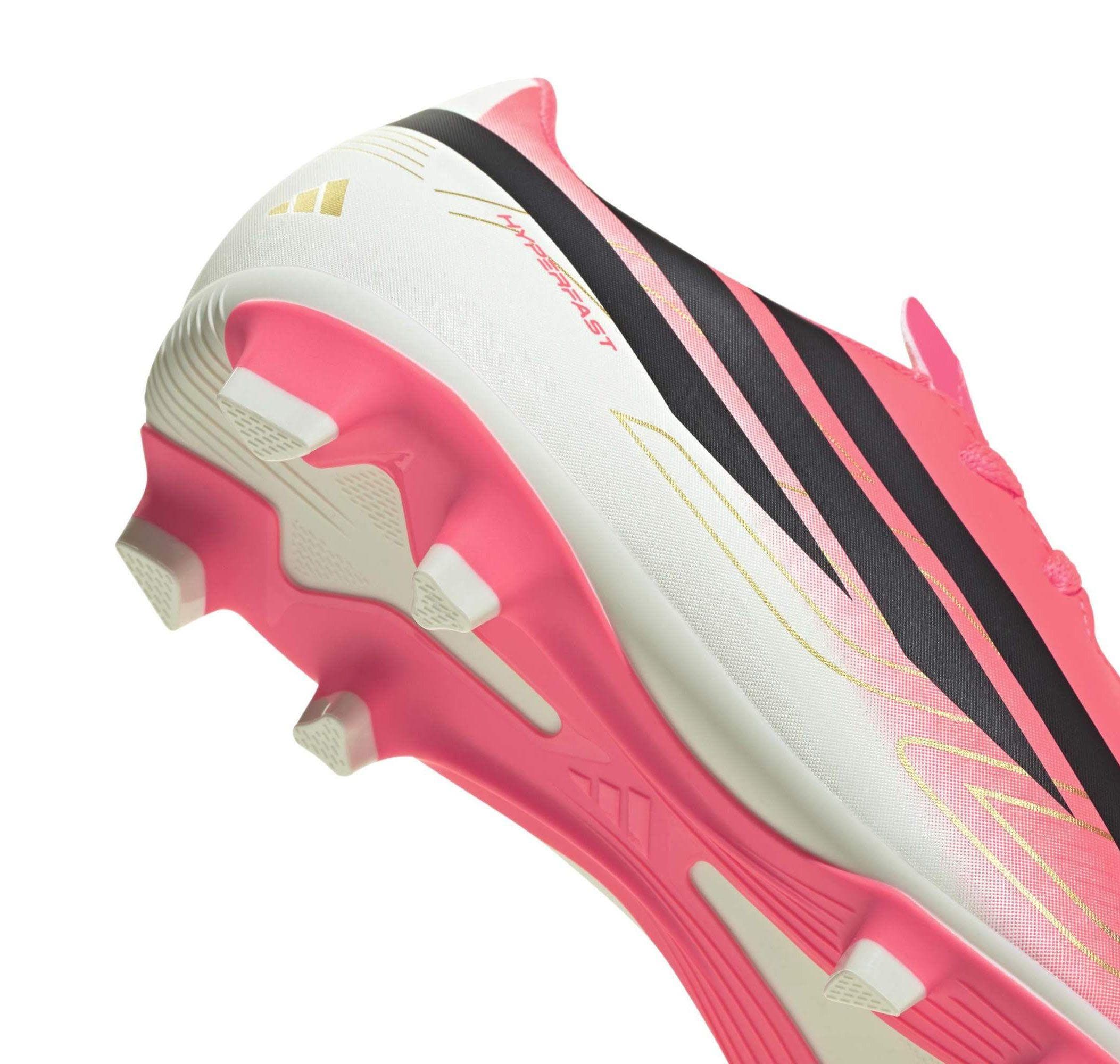 adidas adidas F50 Hyperfast Club Fg-Mg J Çocuk Spor Ayakkabı Pembe - 6