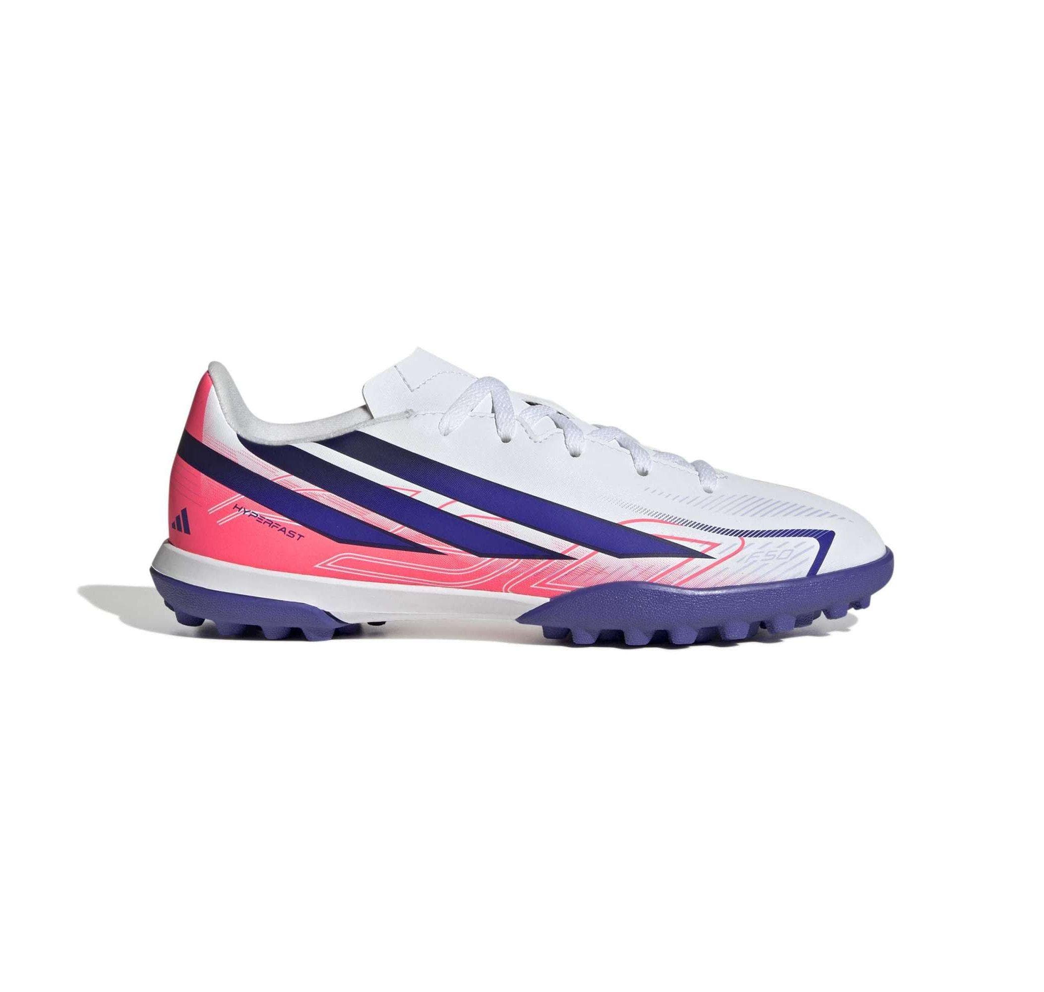 adidas adidas F50 Hyperfast Club Tf J Çocuk Spor Ayakkabı Beyaz