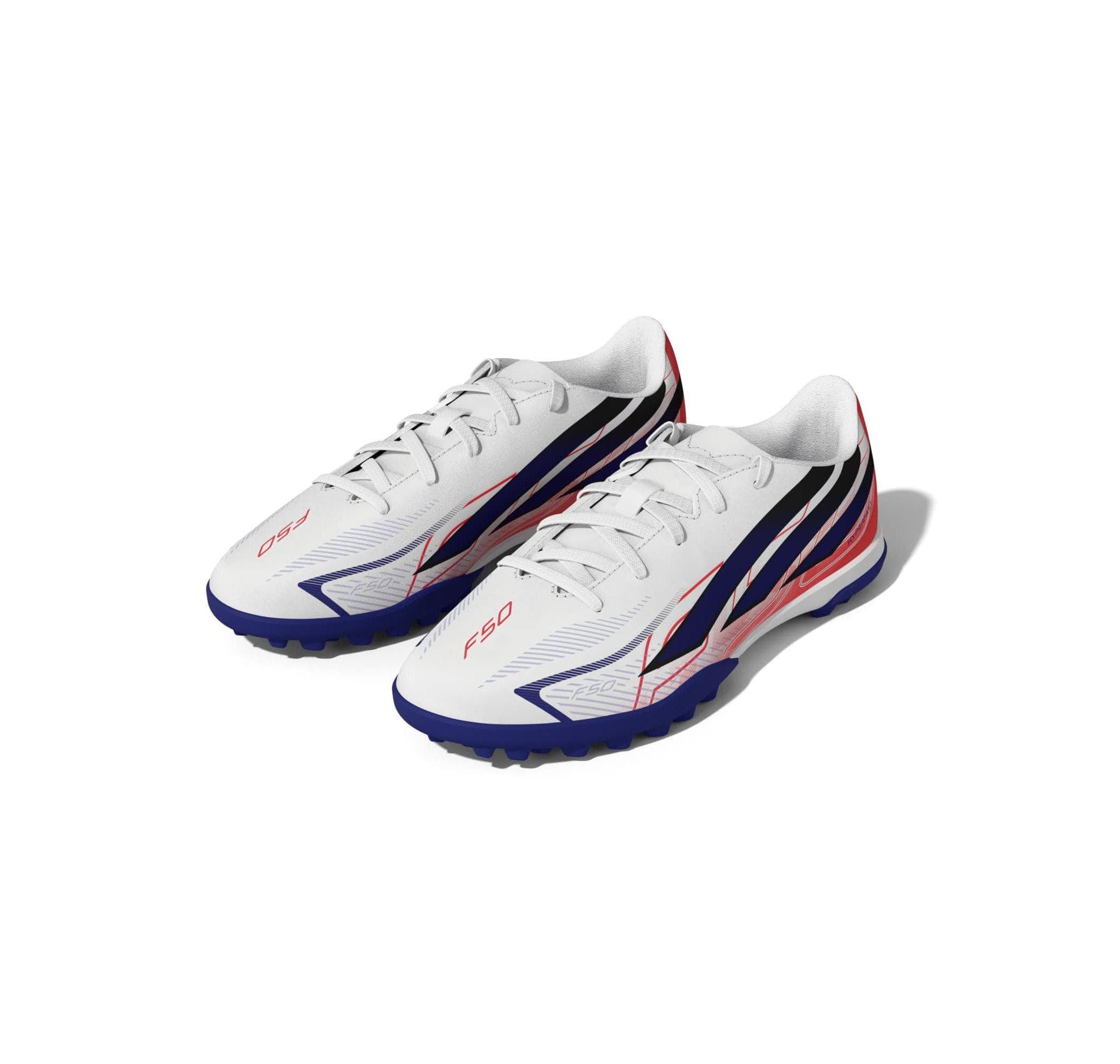 adidas adidas F50 Hyperfast Club Tf J Çocuk Spor Ayakkabı Beyaz - 2