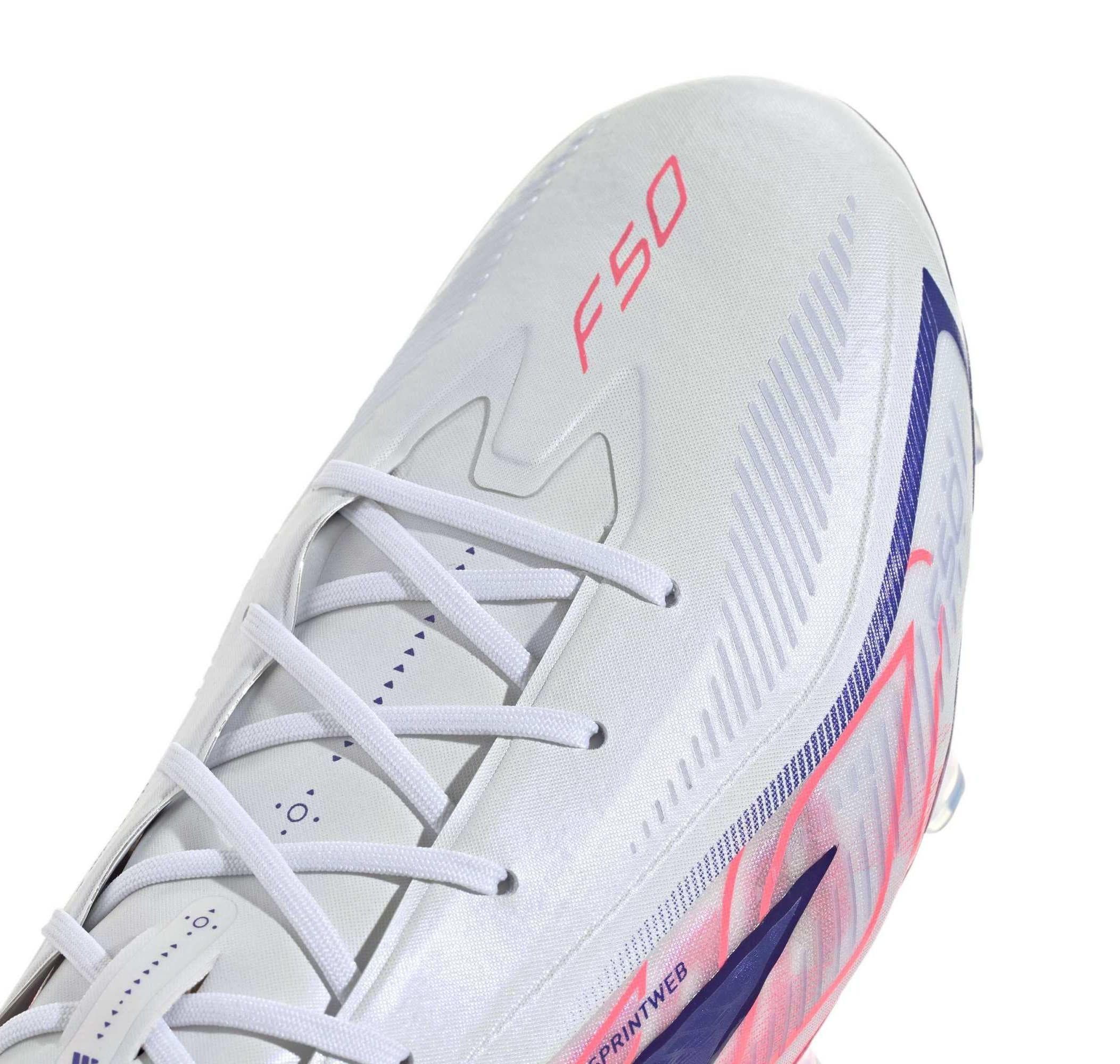 adidas adidas F50 Hyperfast Elıte Fg Erkek Spor Ayakkabı Beyaz - 5