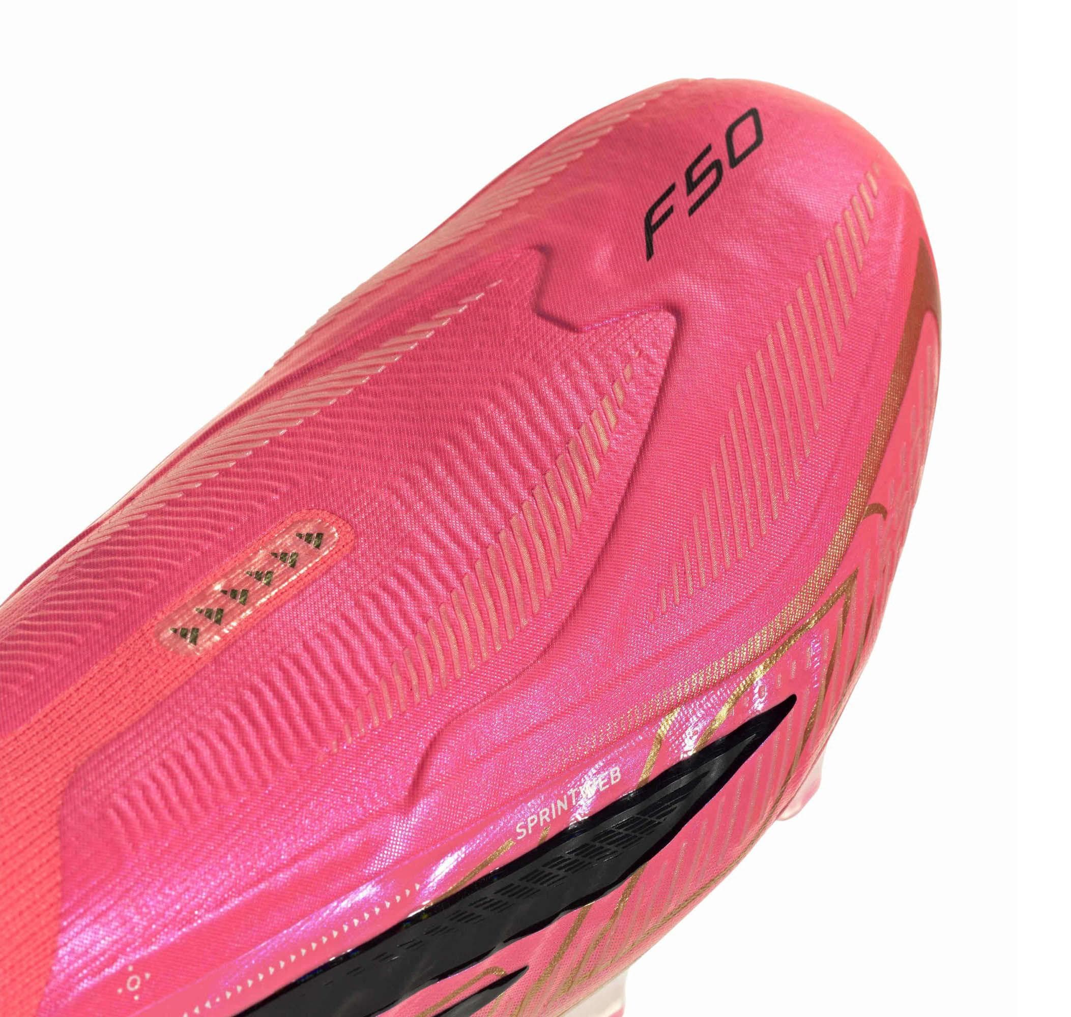 adidas adidas F50 Hyperfast Elıte Ll Fg Erkek Spor Ayakkabı Pembe - 5