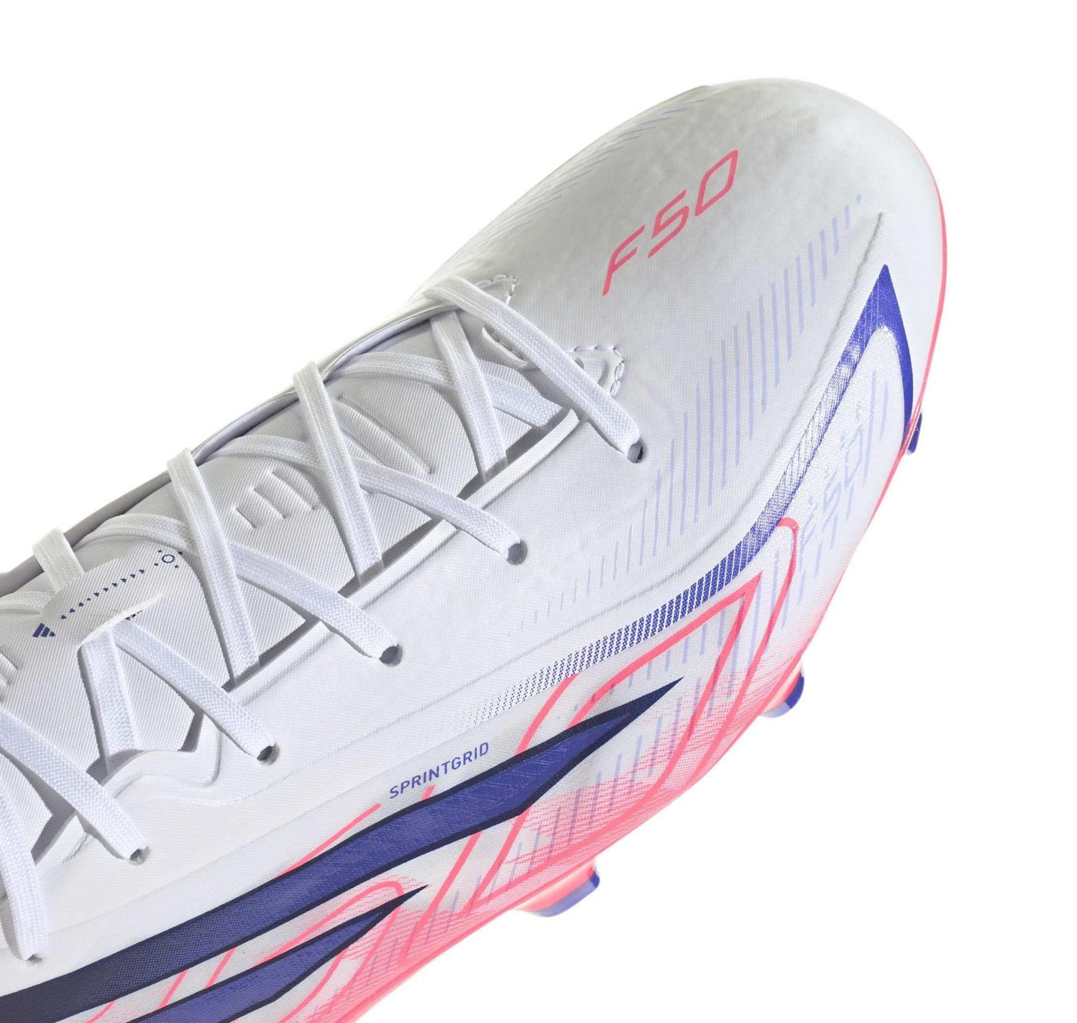 adidas adidas F50 Hyperfast League Fg Erkek Spor Ayakkabı Beyaz - 7