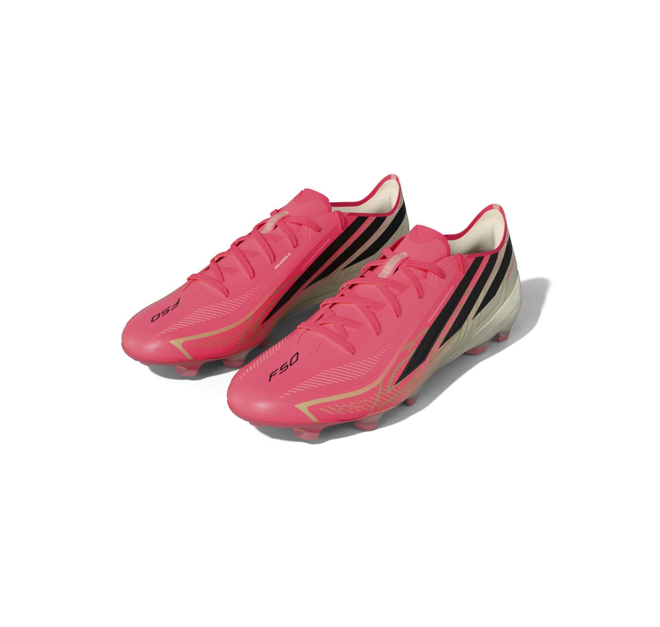 adidas adidas F50 Hyperfast Pro Fg Erkek Spor Ayakkabı Pembe - 2