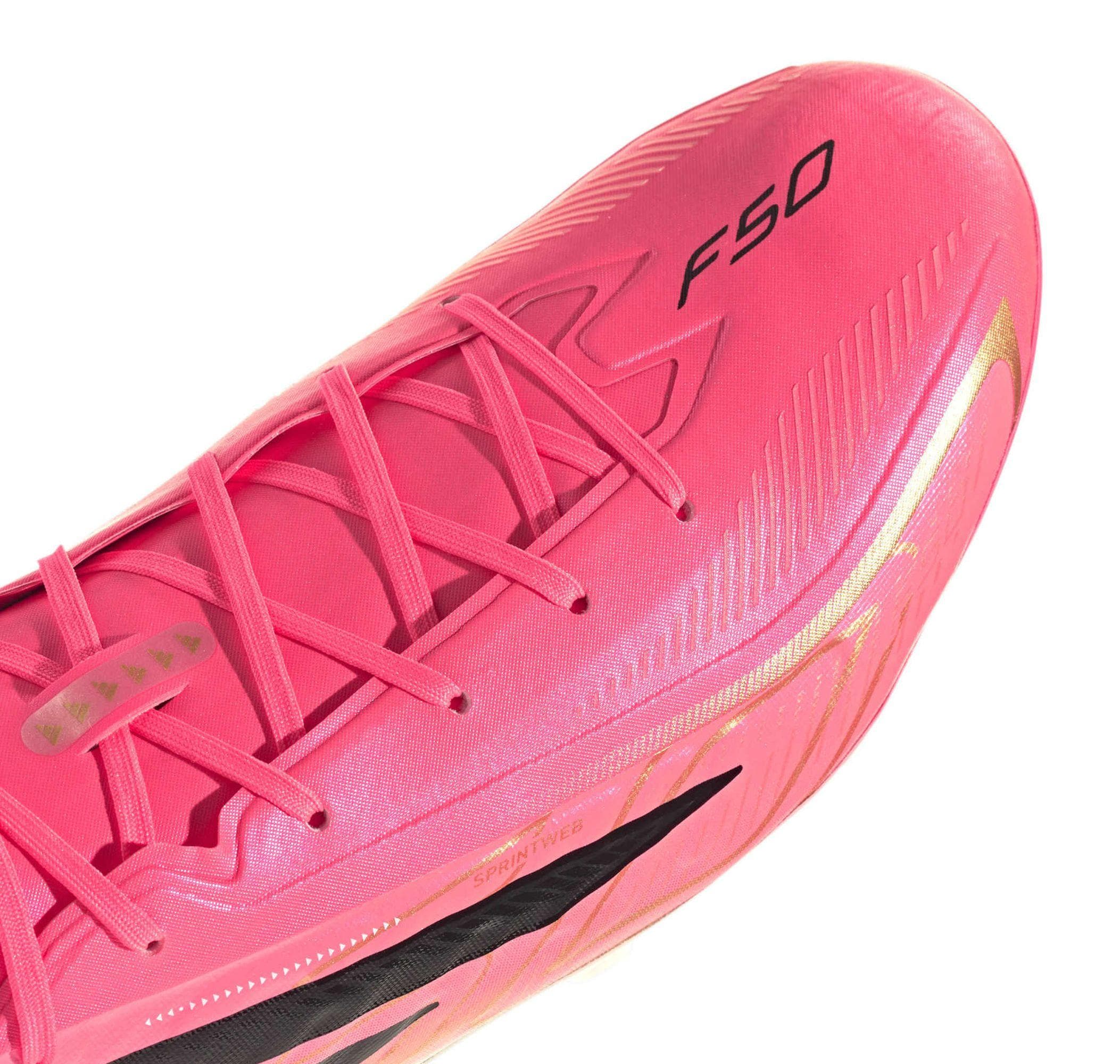 adidas adidas F50 Hyperfast Pro Fg Erkek Spor Ayakkabı Pembe - 7