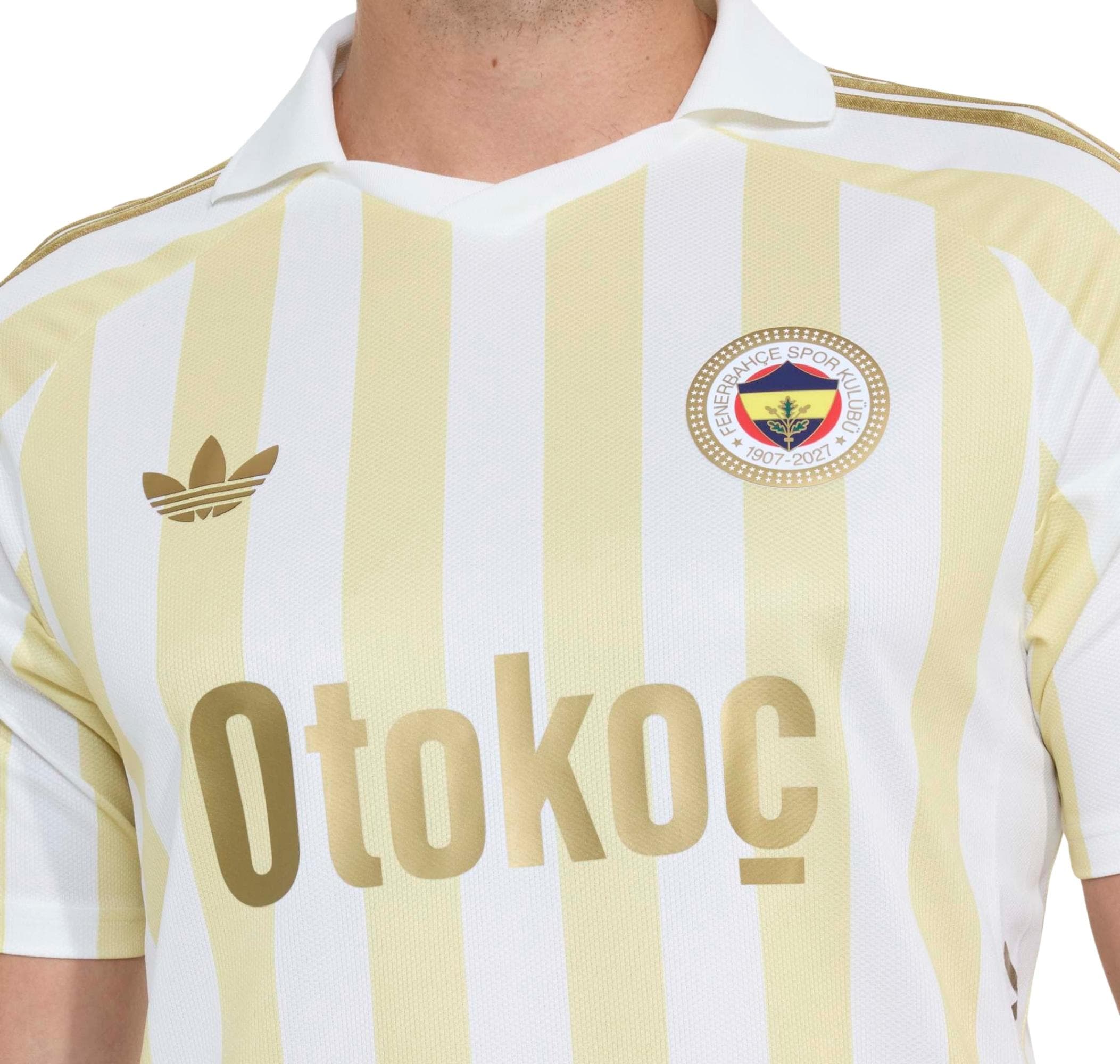Fenerbahçe adidas Fb Fenerbahçe 26-27 Deplasman Erkek Forması Sarı - 4