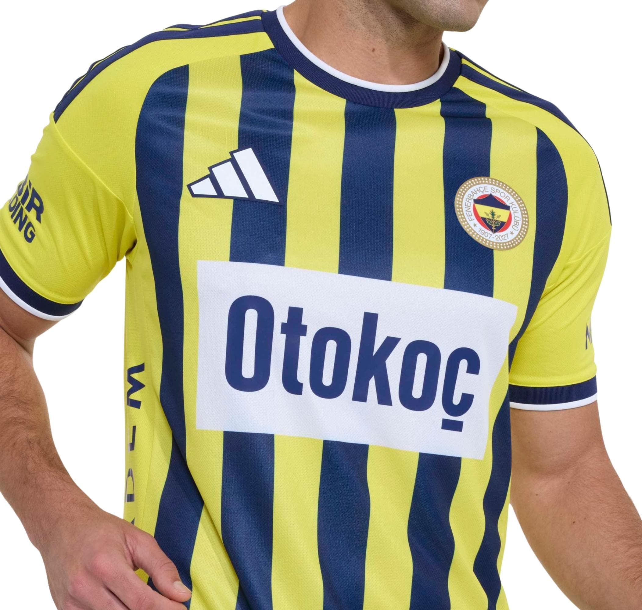 Fenerbahçe adidas Fb Fenerbahçe 26-27 İç Saha Erkek Forması Sarı - 4
