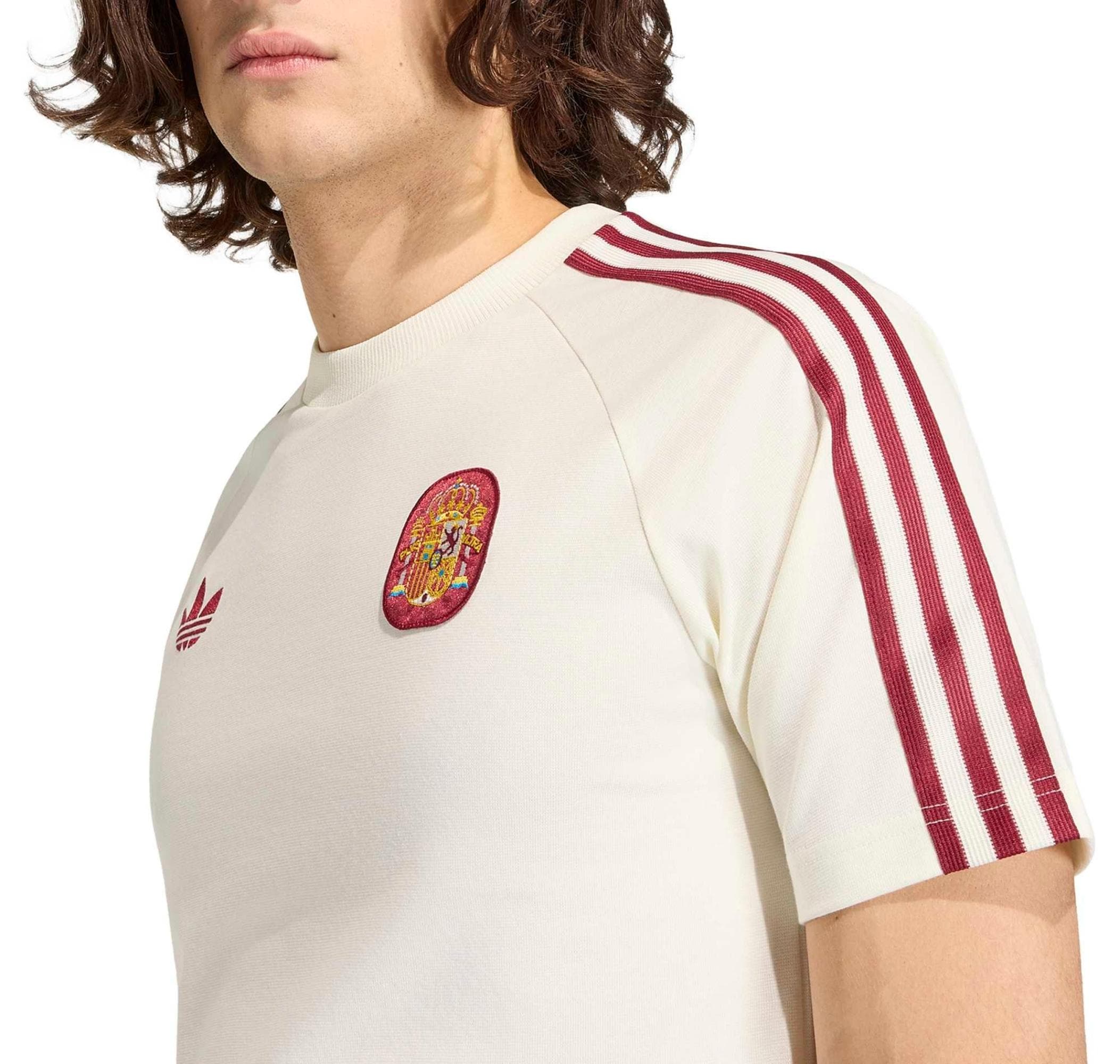 adidas adidas Fef İspanya Og Tee Erkek T-Shirt Beyaz - 3