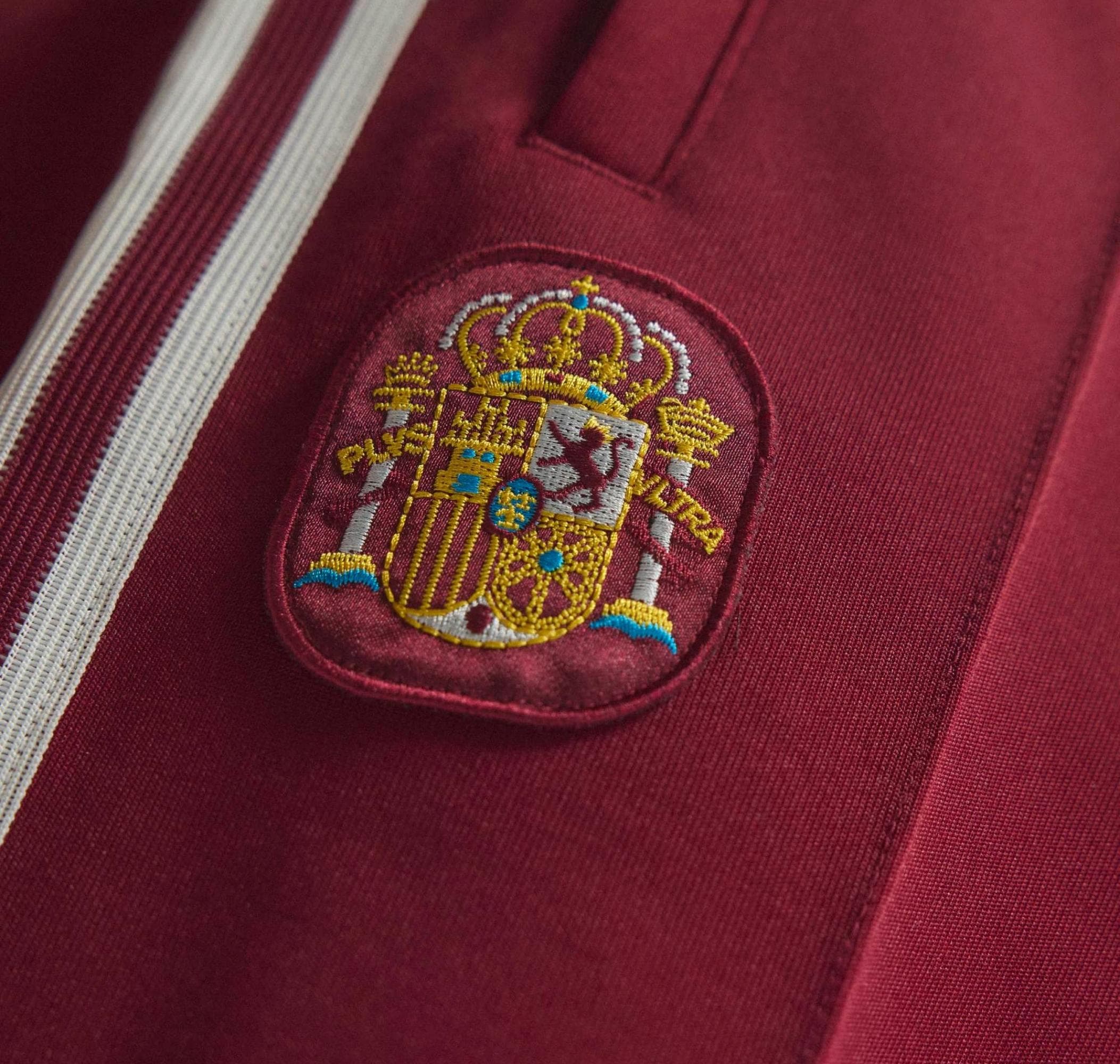 adidas adidas Fef İspanya Og Tp Erkek Eşofman Altı Bordo - 5
