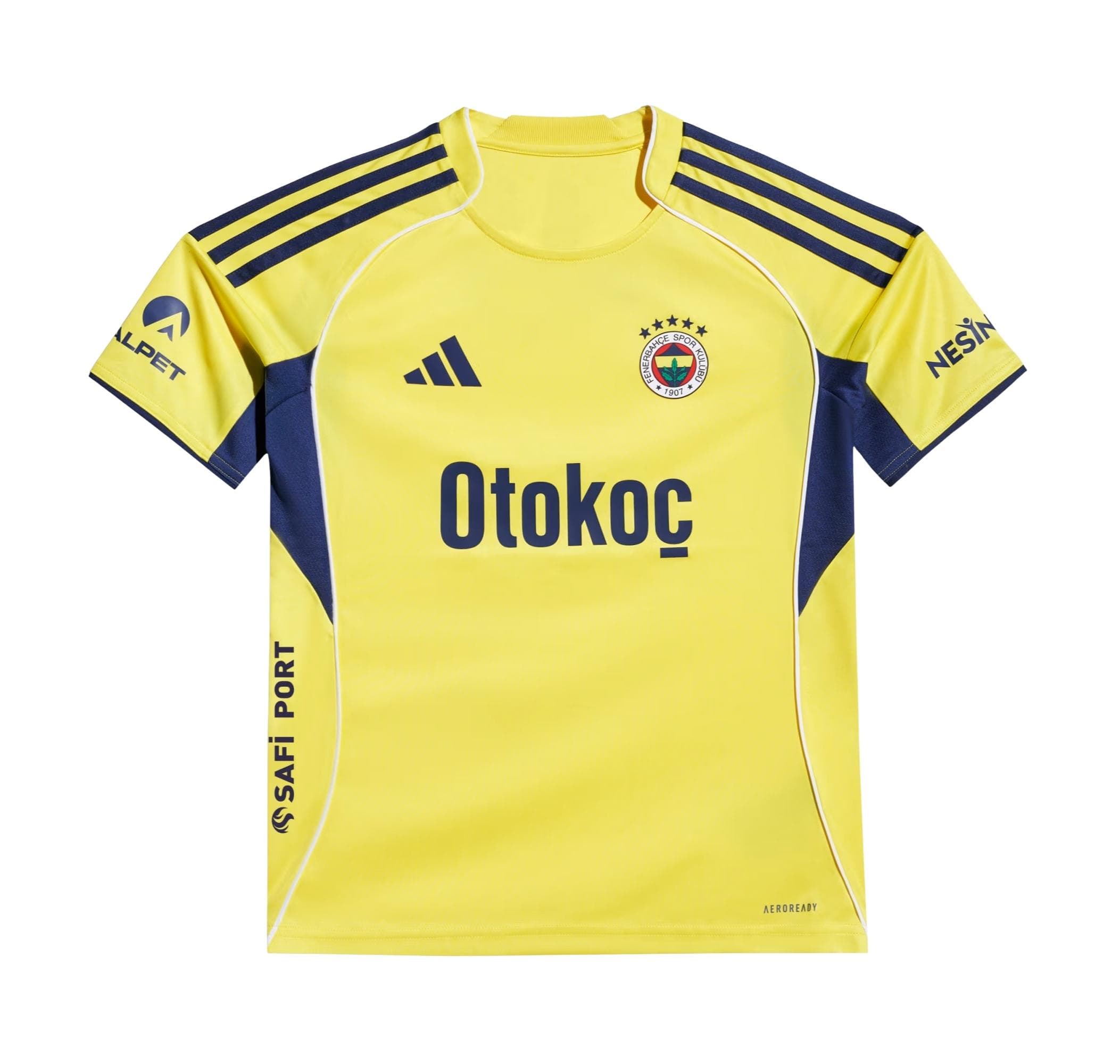 Fenerbahçe adidas Fenerbahçe 25-26 Deplasman Çocuk Forması Sarı