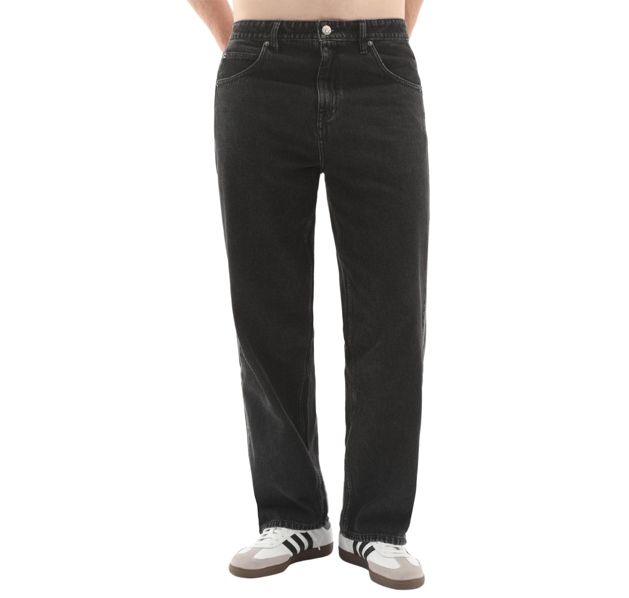 adidas adidas Fırebırd Jeans Erkek Pantolon Siyah