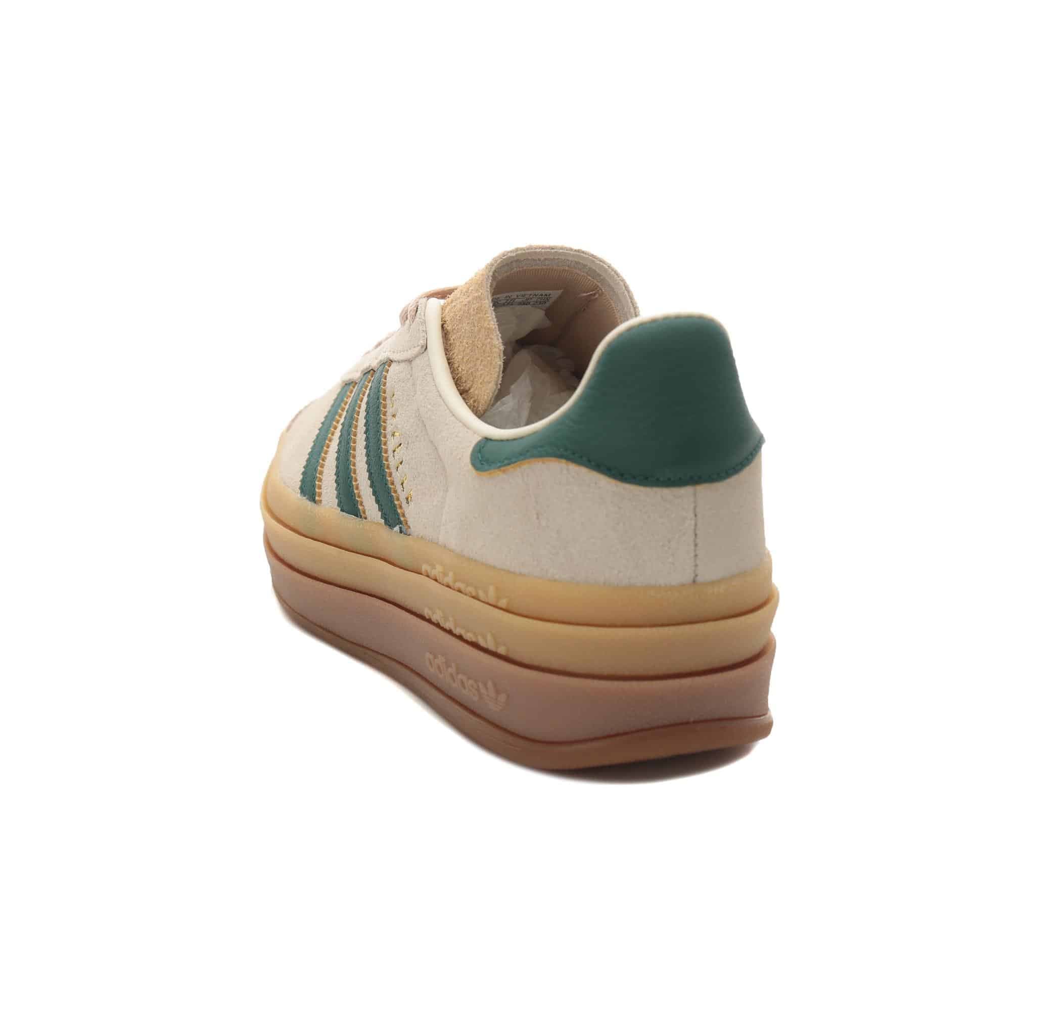 adidas adidas Gazelle Bold W Kadın Spor Ayakkabı Bej - 3
