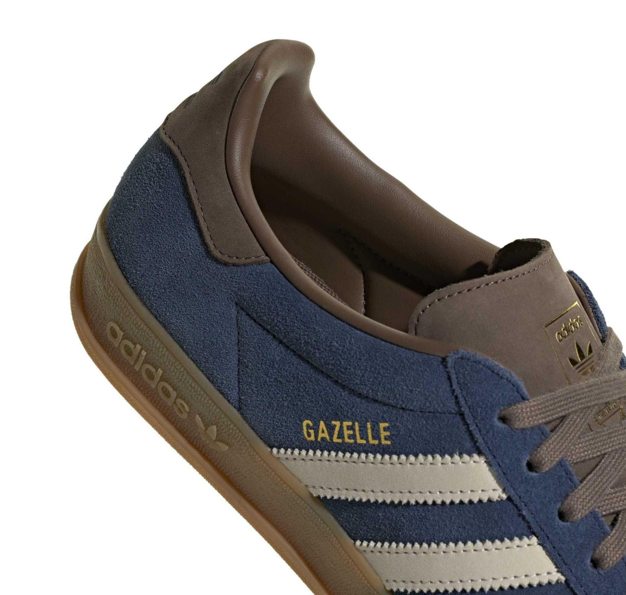adidas adidas Gazelle Indoor Erkek Spor Ayakkabı Mavi - 6